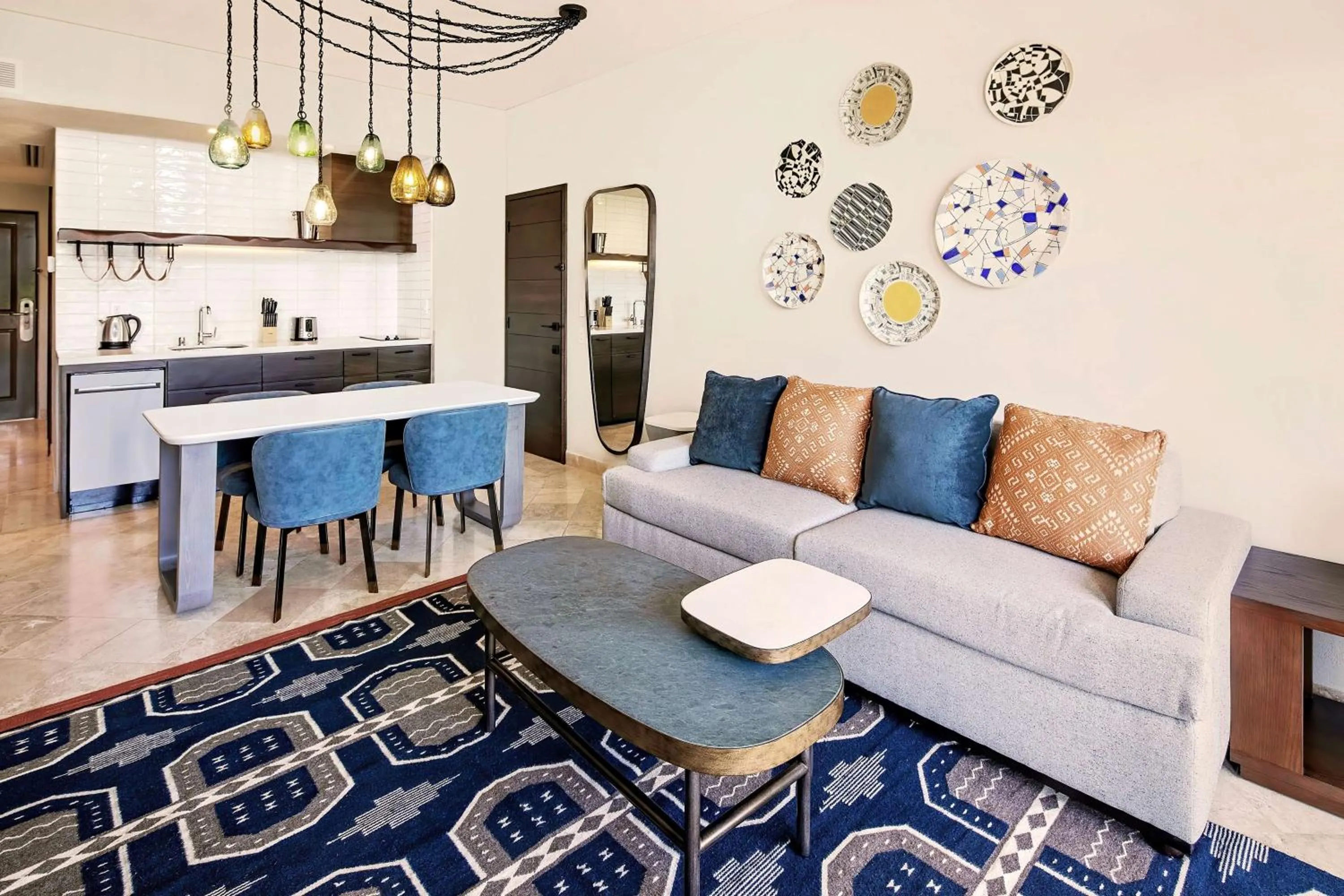 Two-Bedroom King Suite with Balcony and Ocean view in Hilton Grand Vacations Club La Pacifica Los Cabos