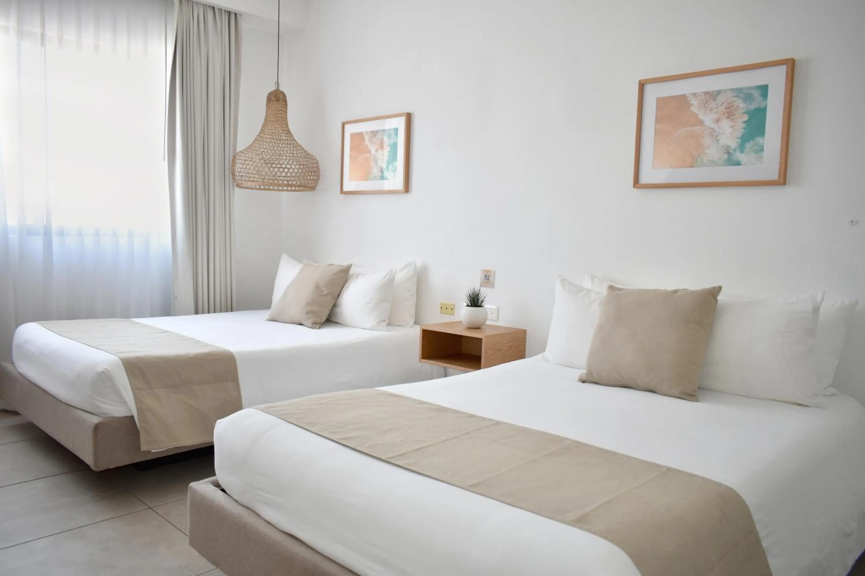 Deluxe Double Room with Two Double Beds in Terrasse Hotel Playa del Carmen