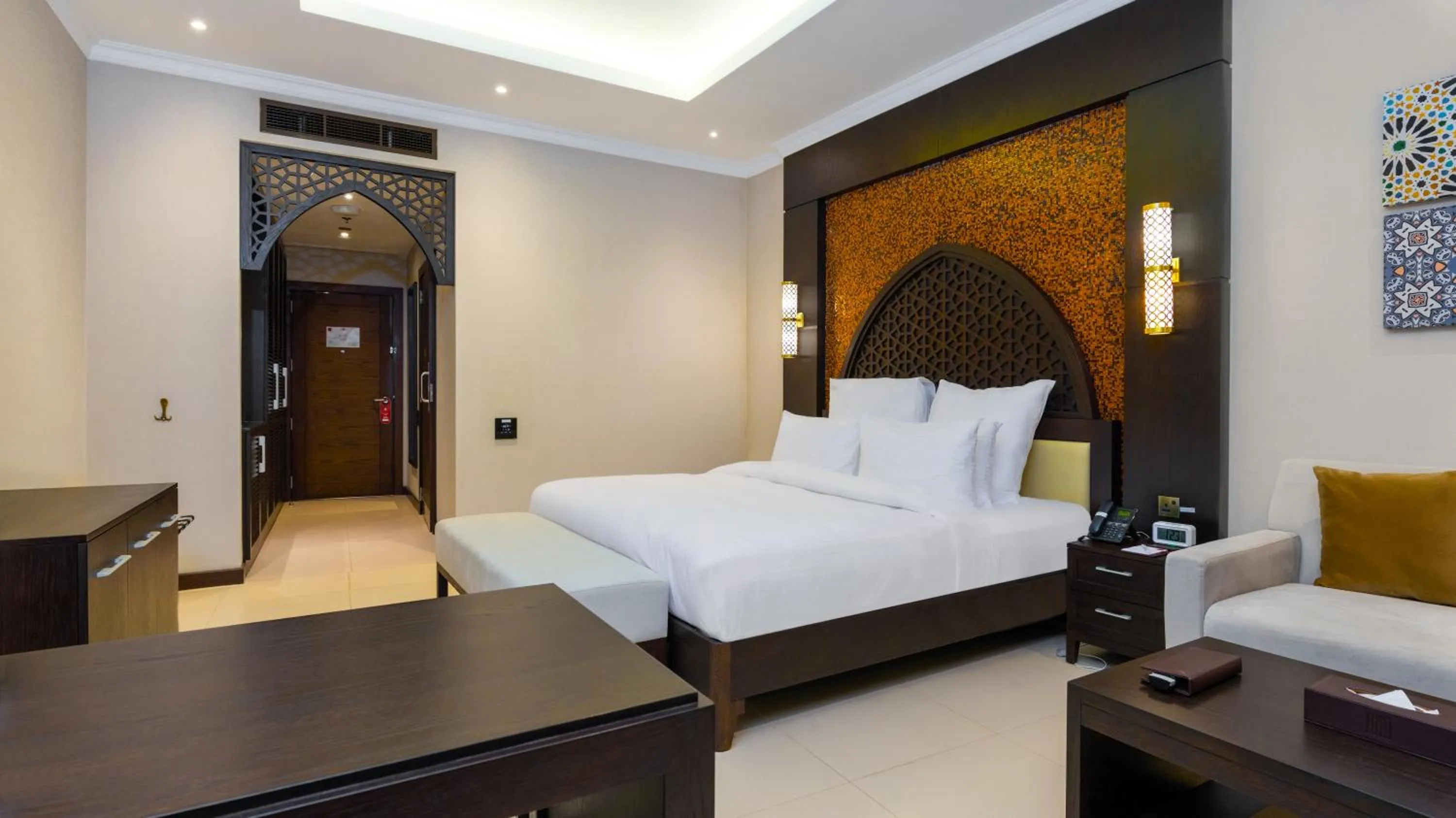 Accessible King Bedroom  in Grand Millennium Gizan