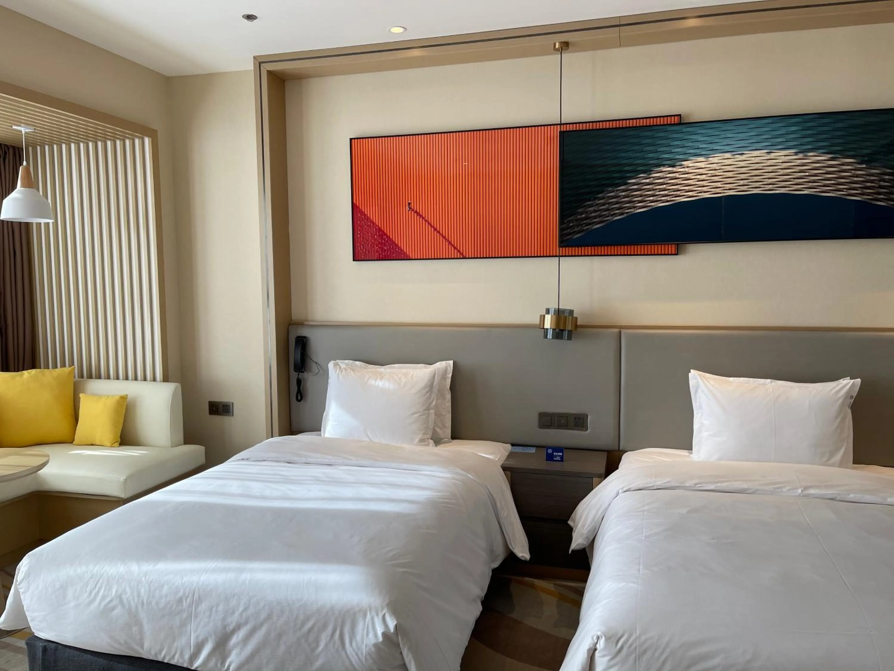 High Floor Standard Twin Room in Holiday Inn Express Ulanqab Jining by IHG
