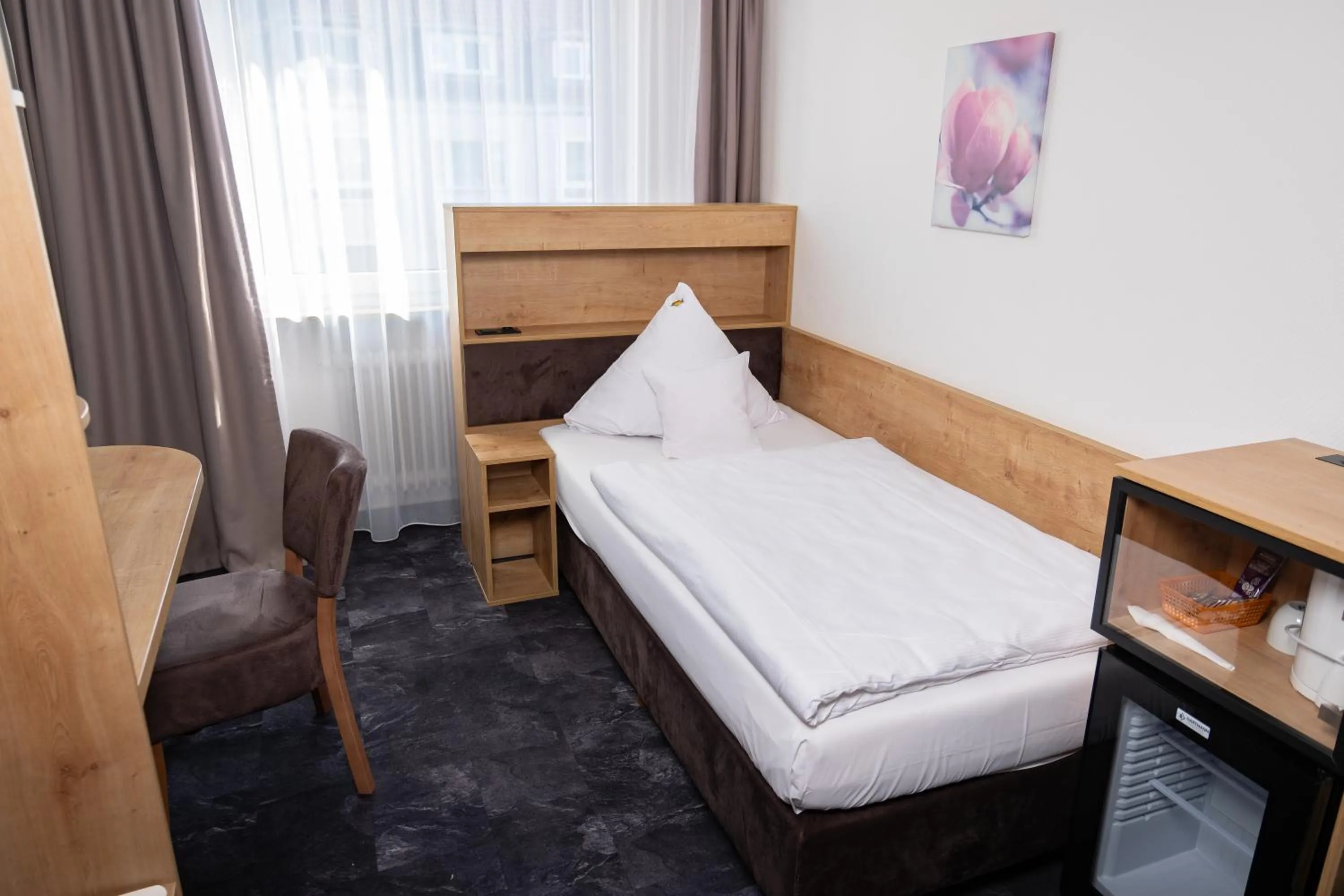 Single Room in Hotel Alpha