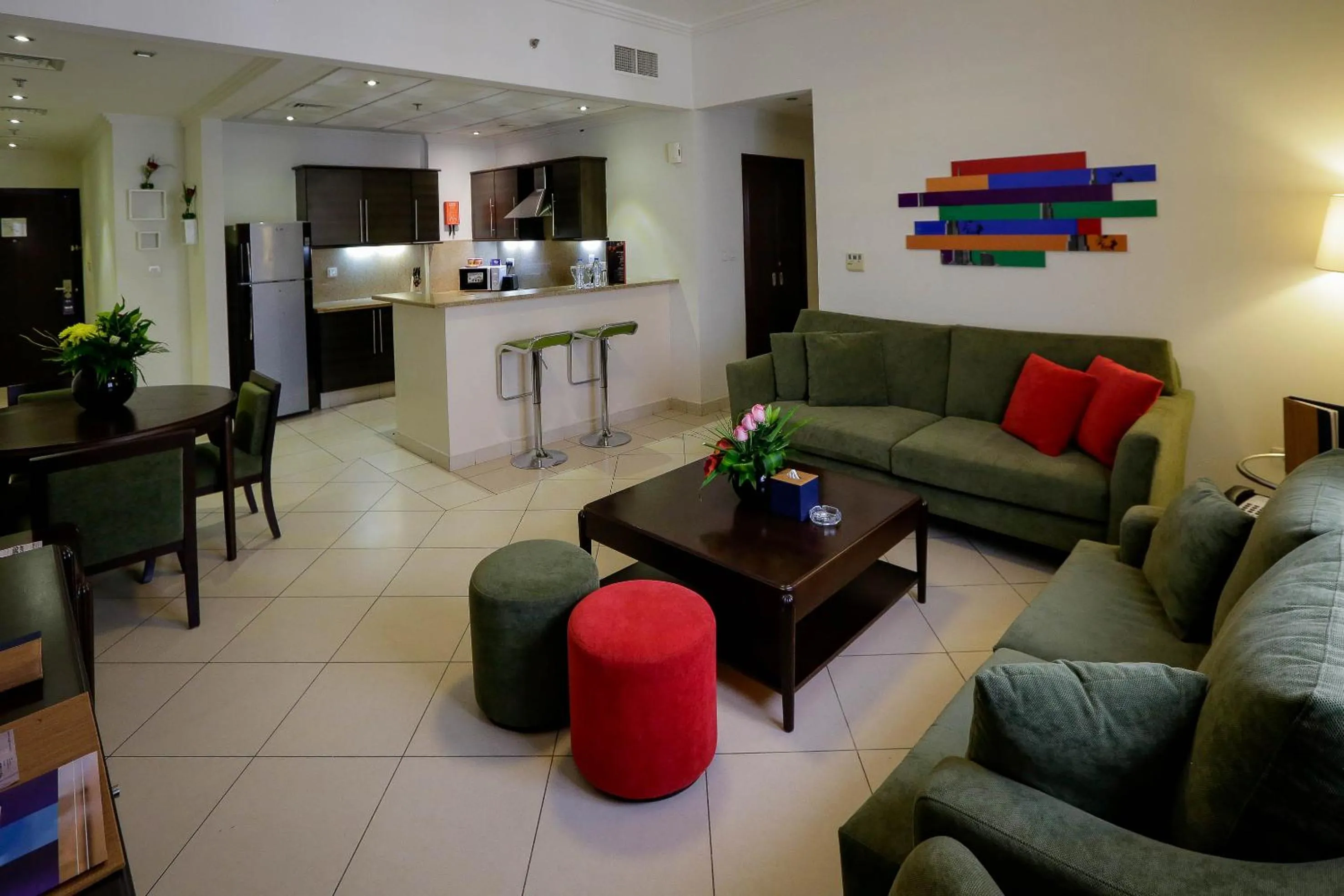 Two Bedroom Apartment - Smoking in MENA ApartHotel Albarsha At The Mall