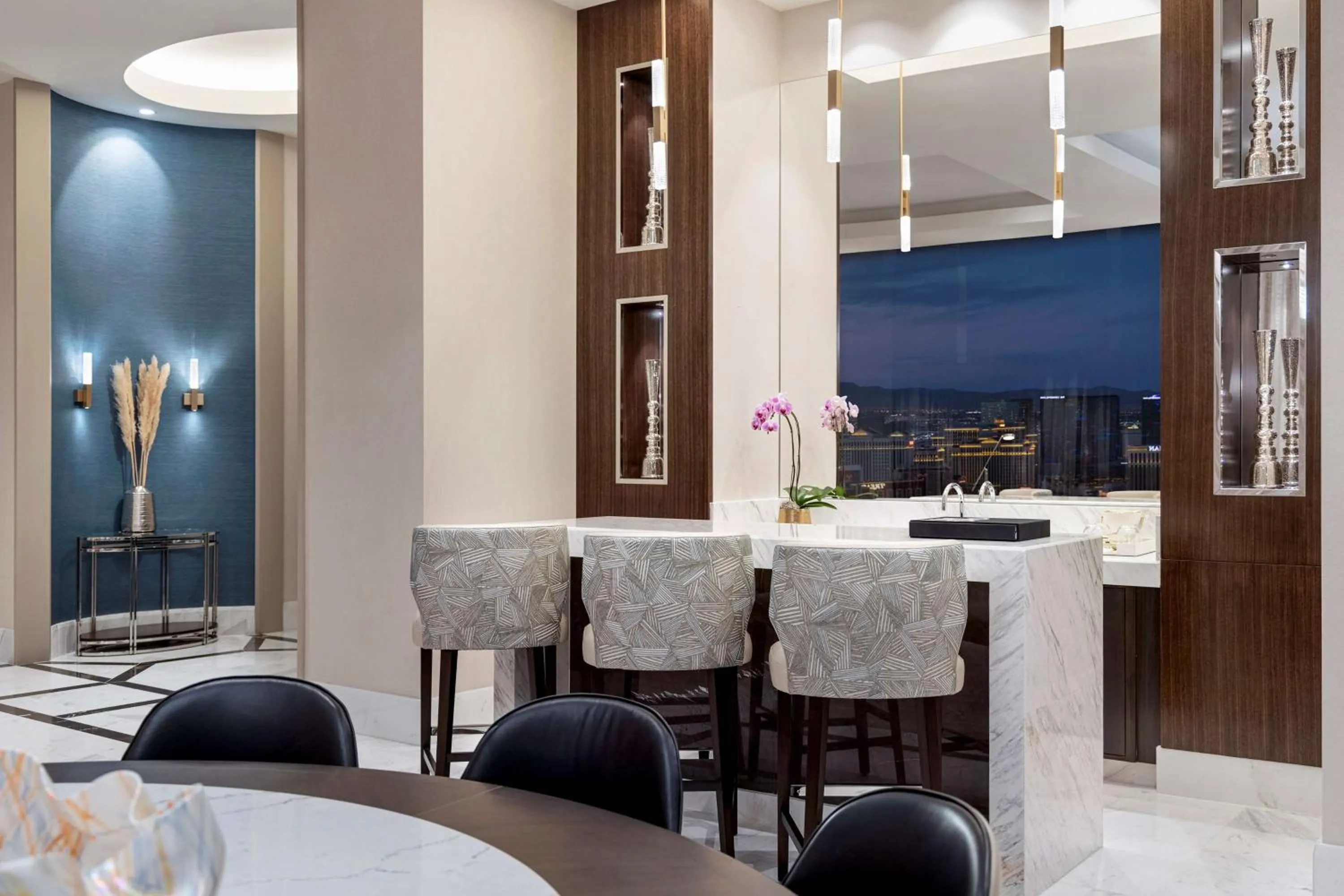 Four-Bedroom Presidential Suite in Crockfords Las Vegas, LXR Hotels & Resorts at Resorts World