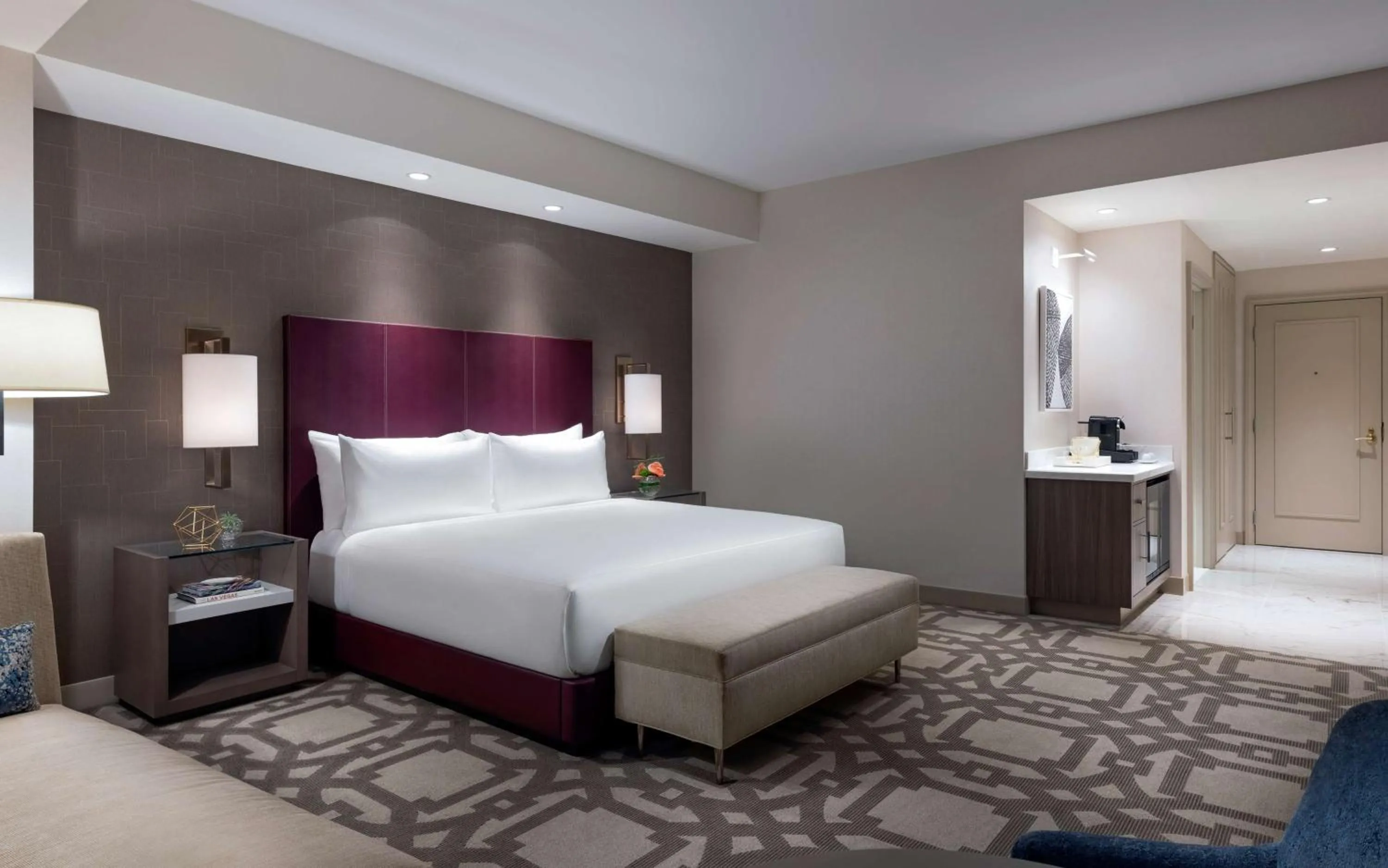 Superior King Room with City View in Crockfords Las Vegas, LXR Hotels & Resorts at Resorts World