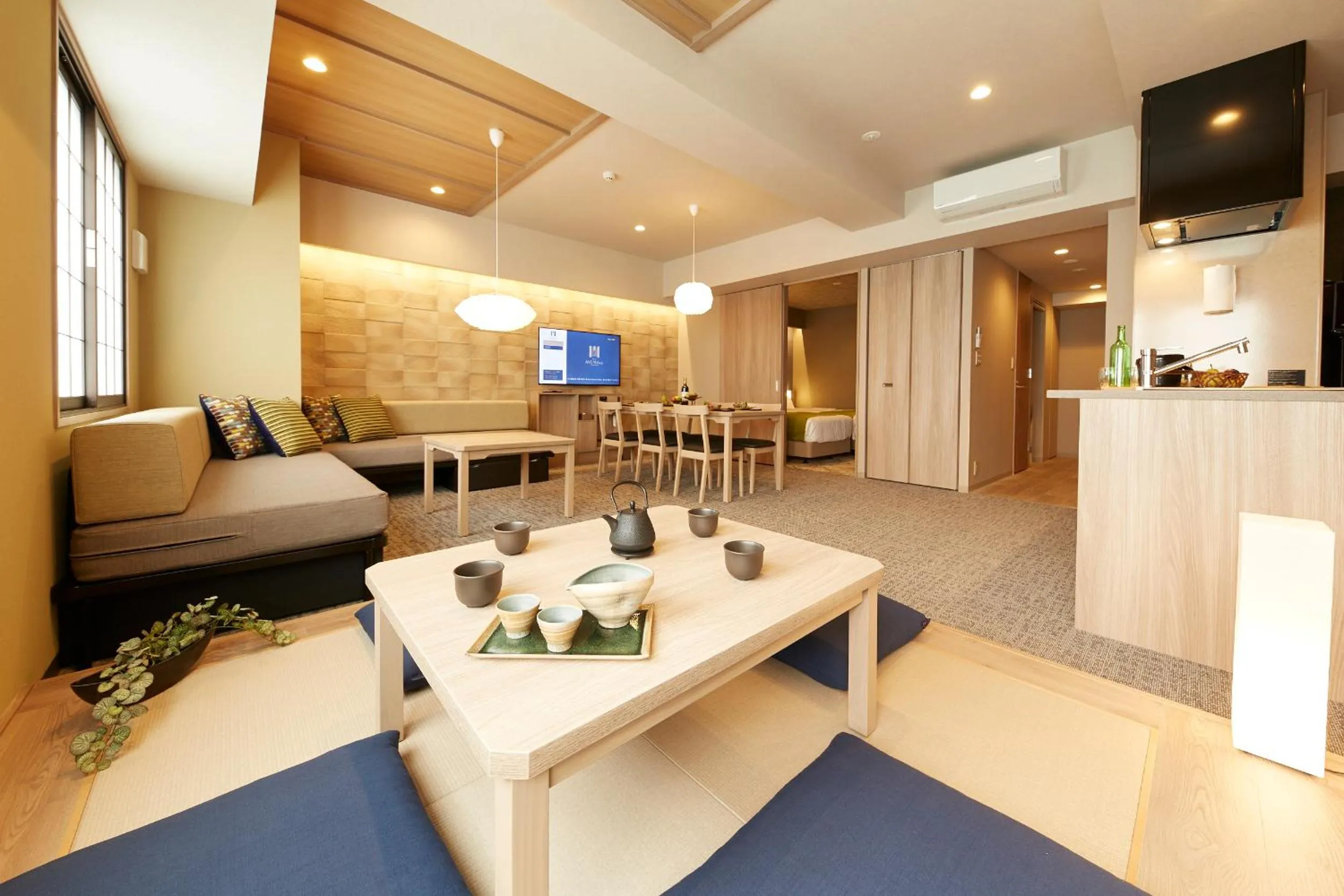 Park Side Suite with Washing Machine in MONday Apart Premium UENO