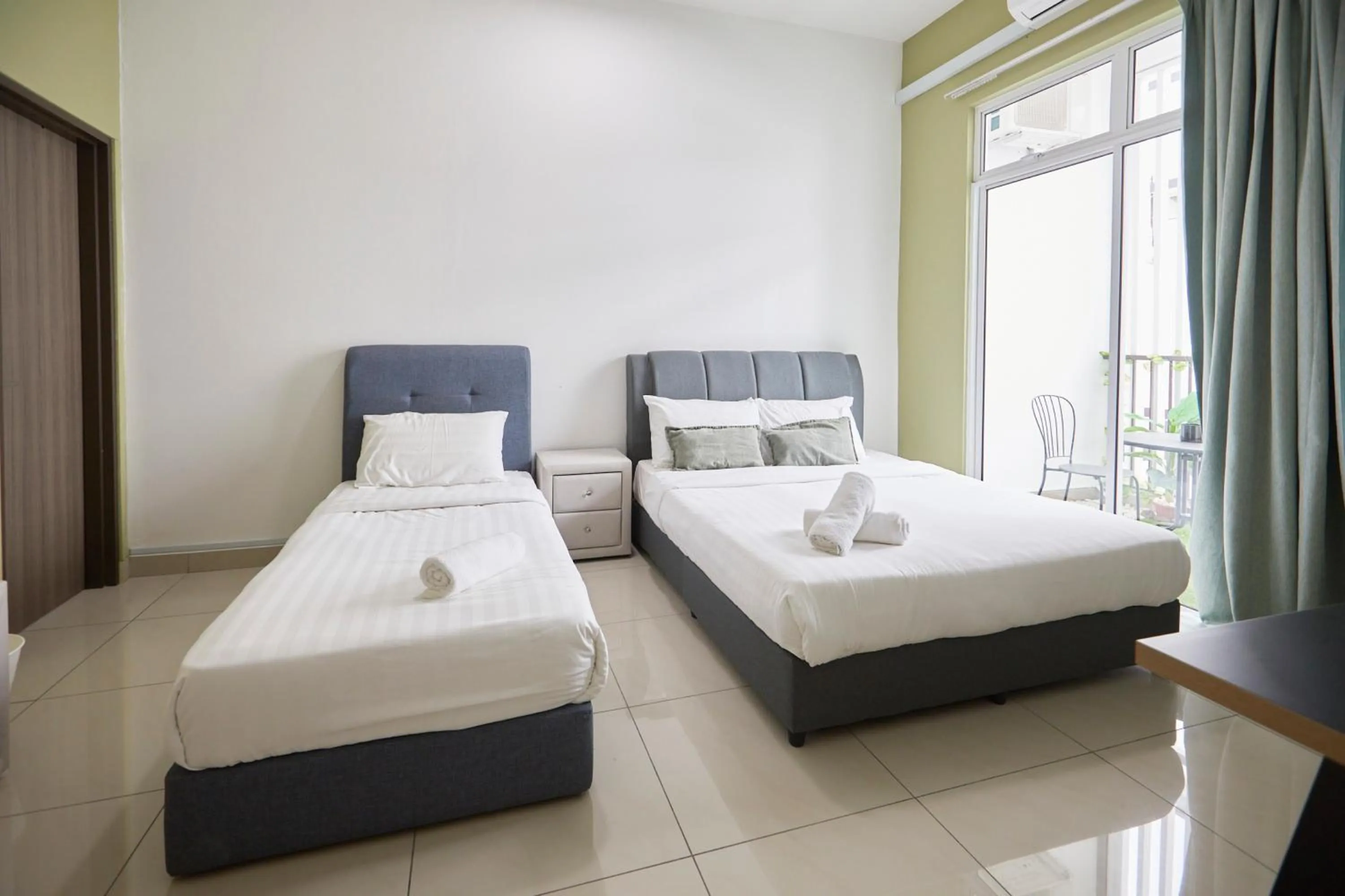 Triple Room with Garden View in Desaru Arcadia Villa By Convergence