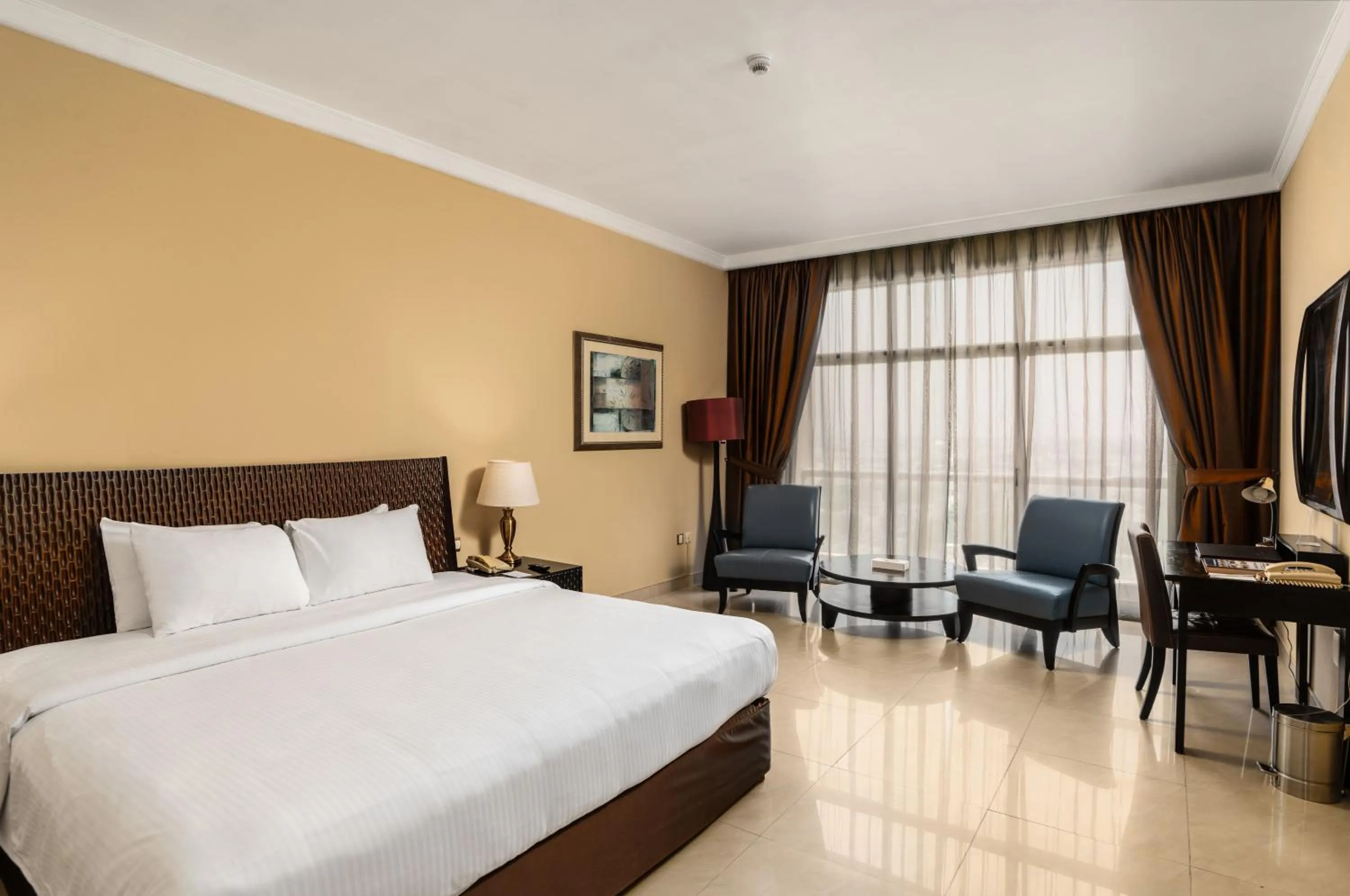 Bed in Oryx Hotel