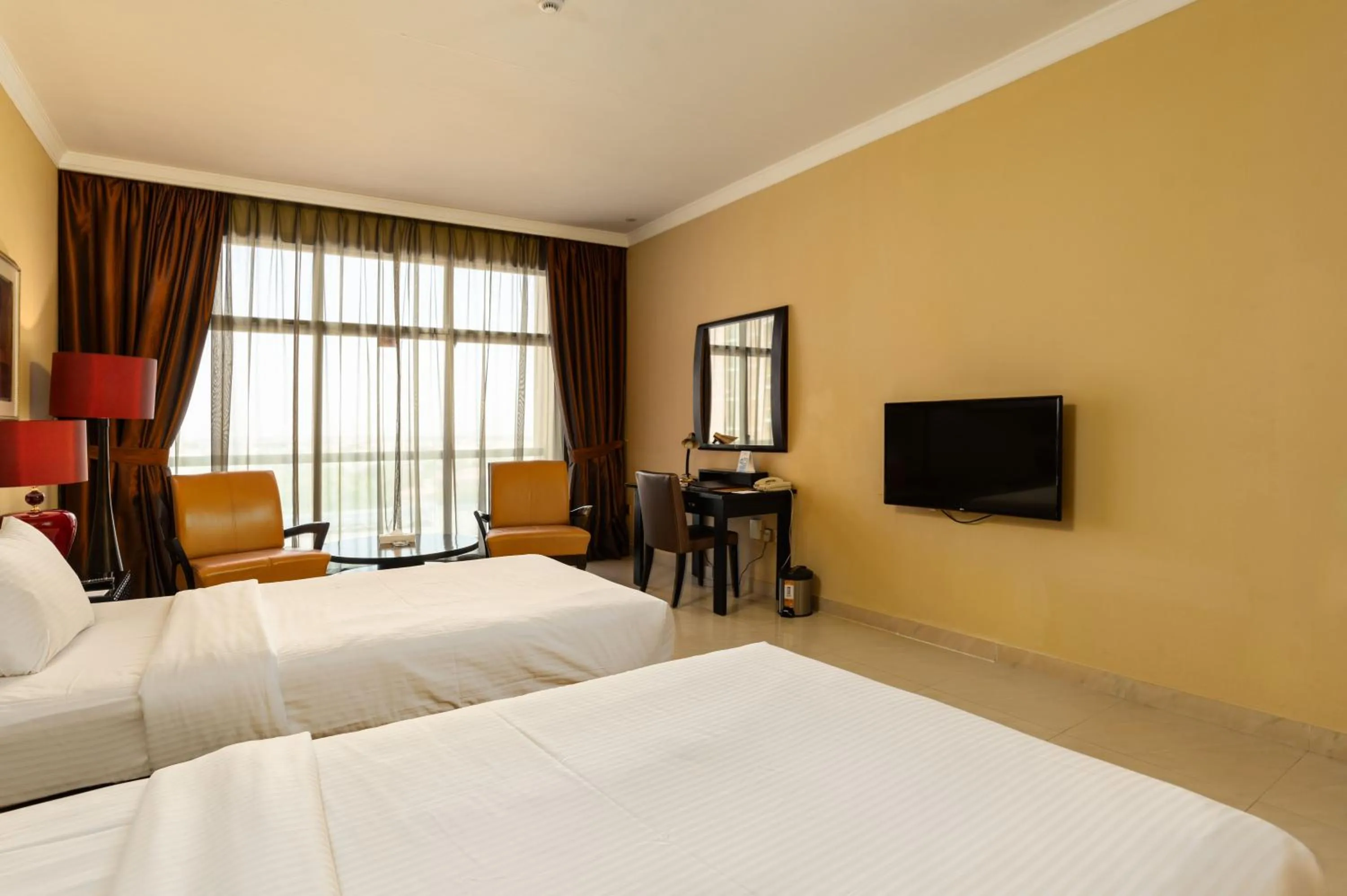 Bed in Oryx Hotel
