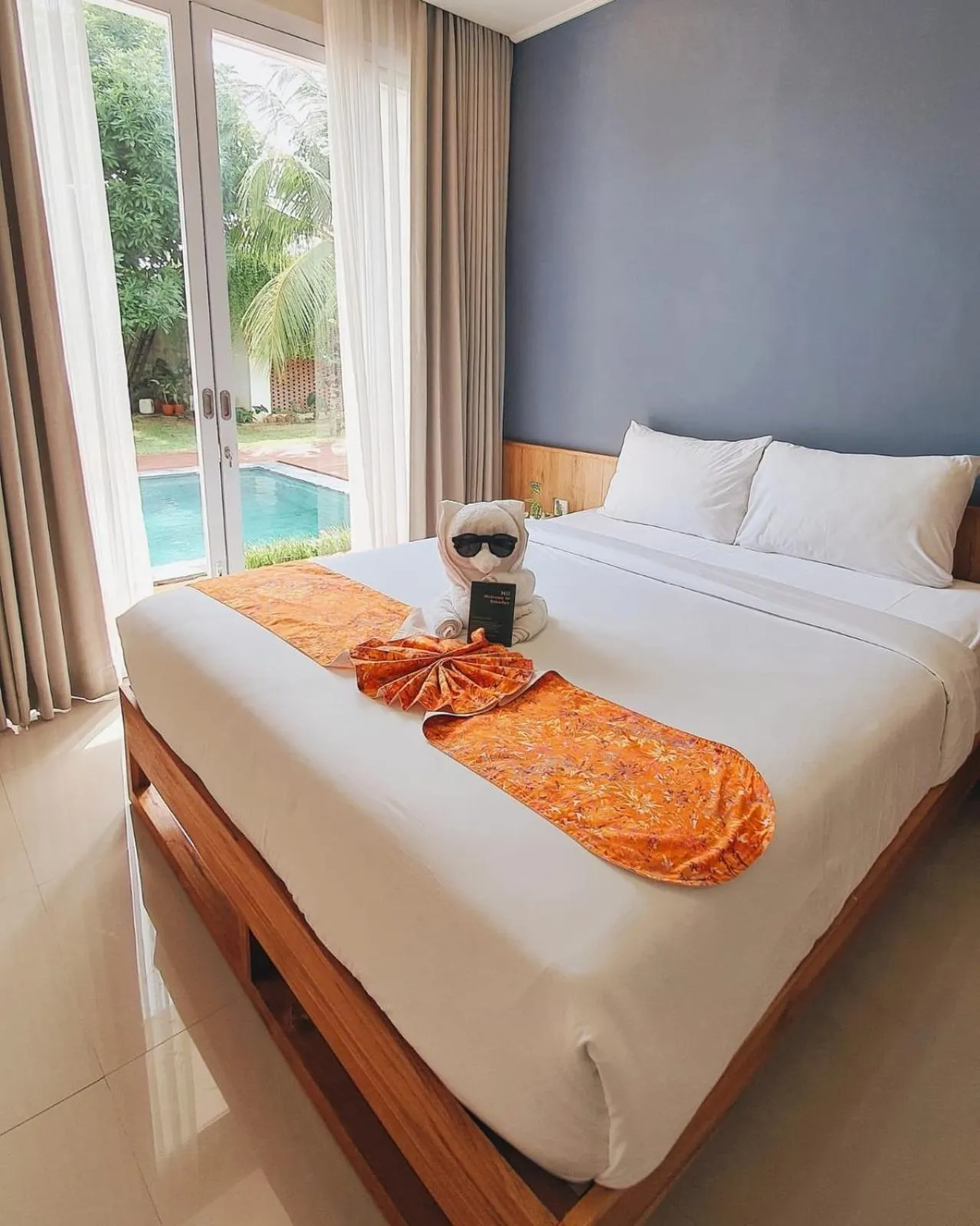 Double Room with Pool View in RakaAyu Kuta
