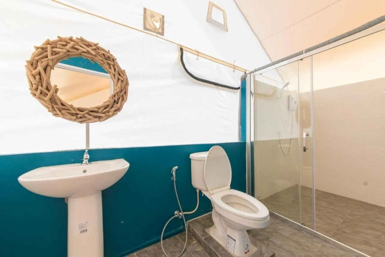 Tent in Mont Blanc Base Camp Khaoyai