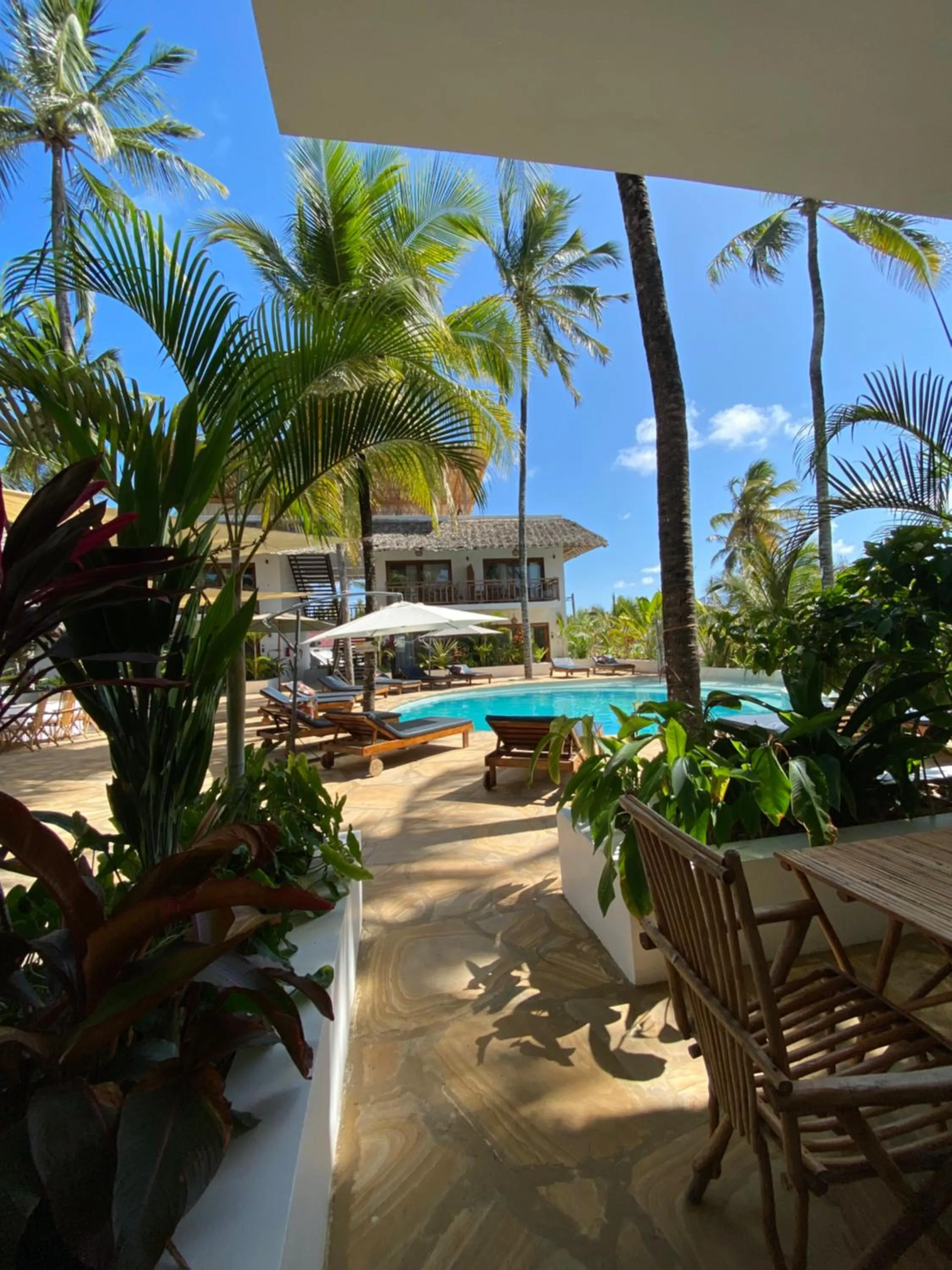 Double or Twin Room with Pool View in Aluna Paje