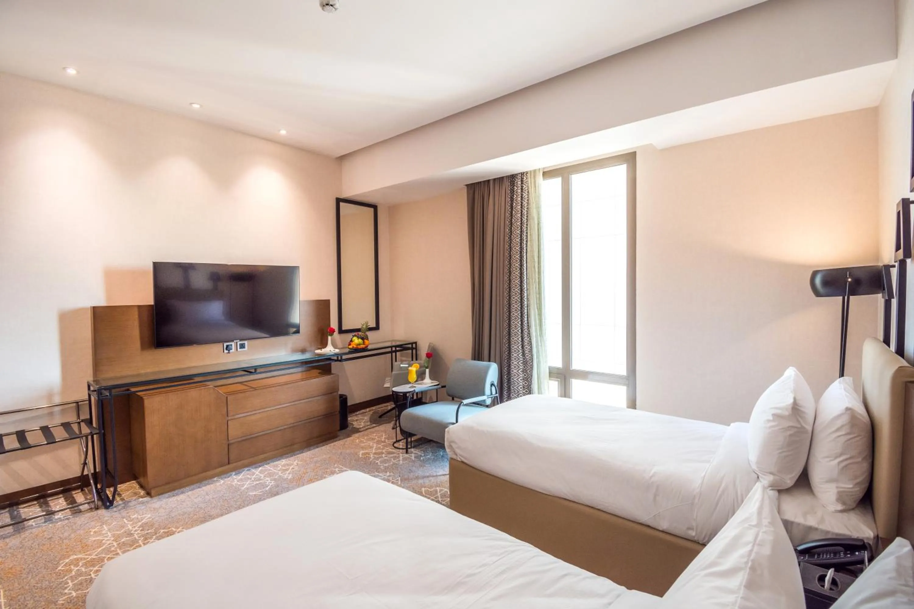 Deluxe Twin Room in Grand Plaza Hotel - KAFD Riyadh