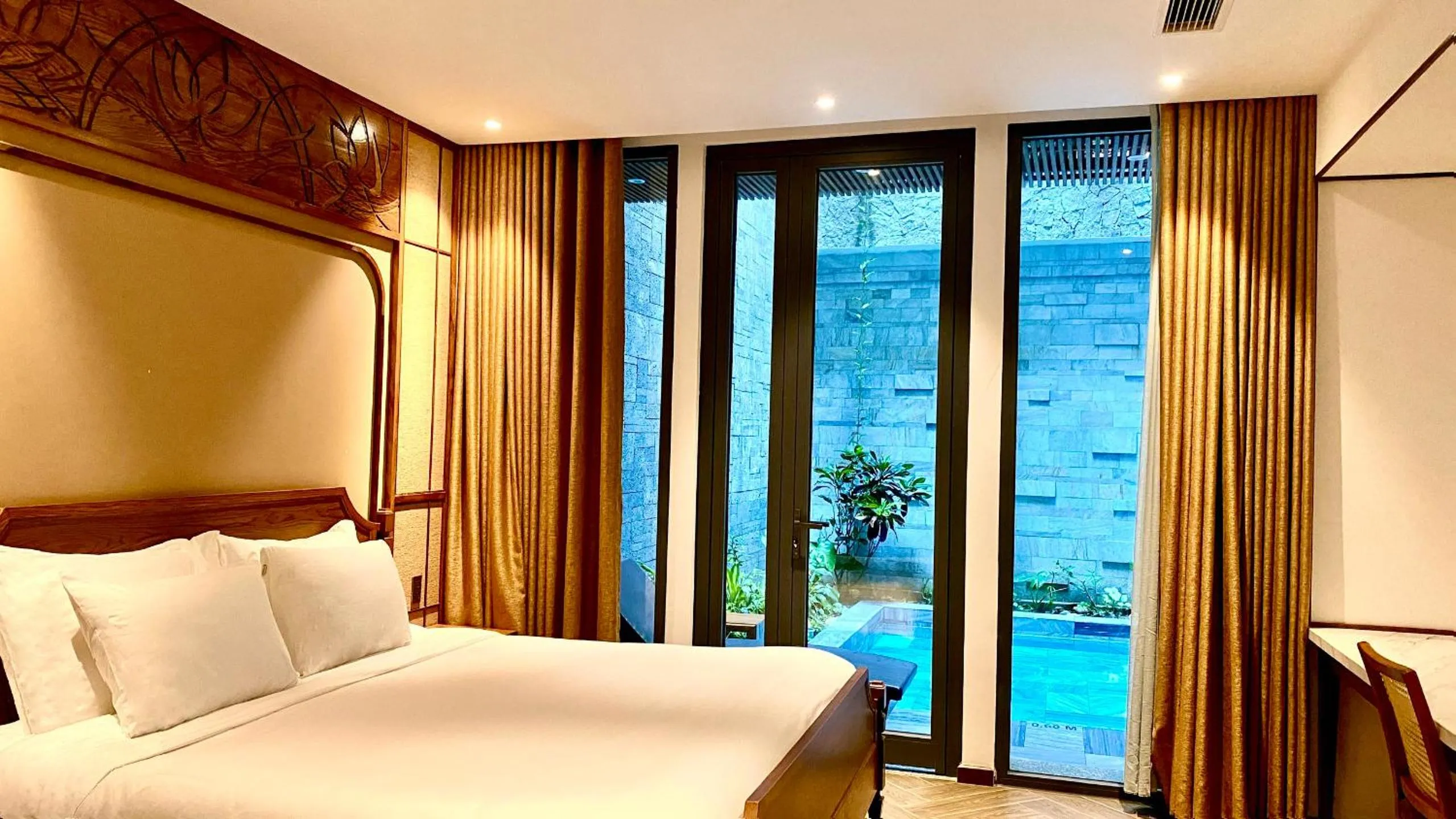 Deluxe Studio with Koi and Pool View in VernalHome Boutique Danang