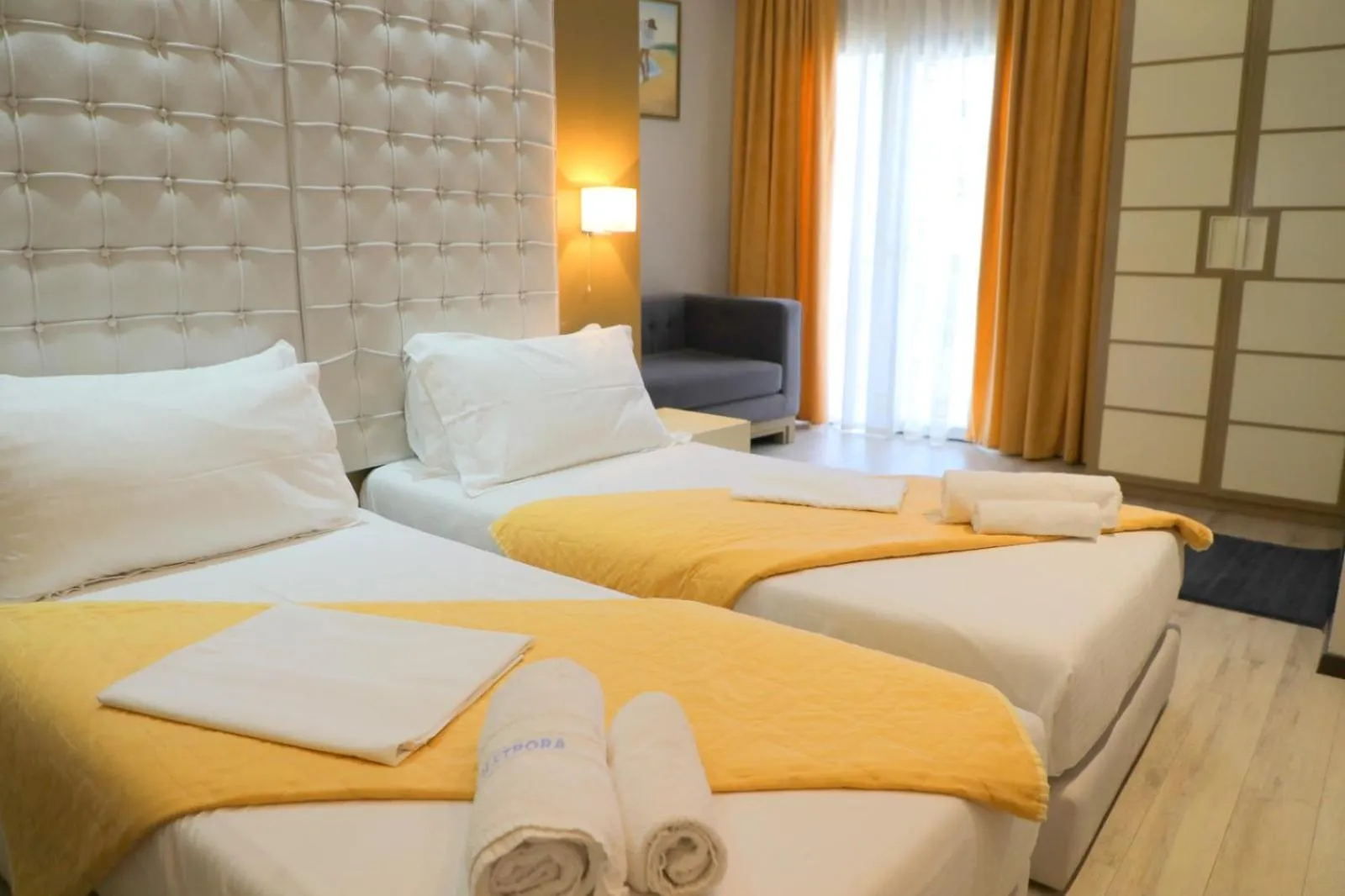 Double or Twin Room with Sea View in Hotel Strora