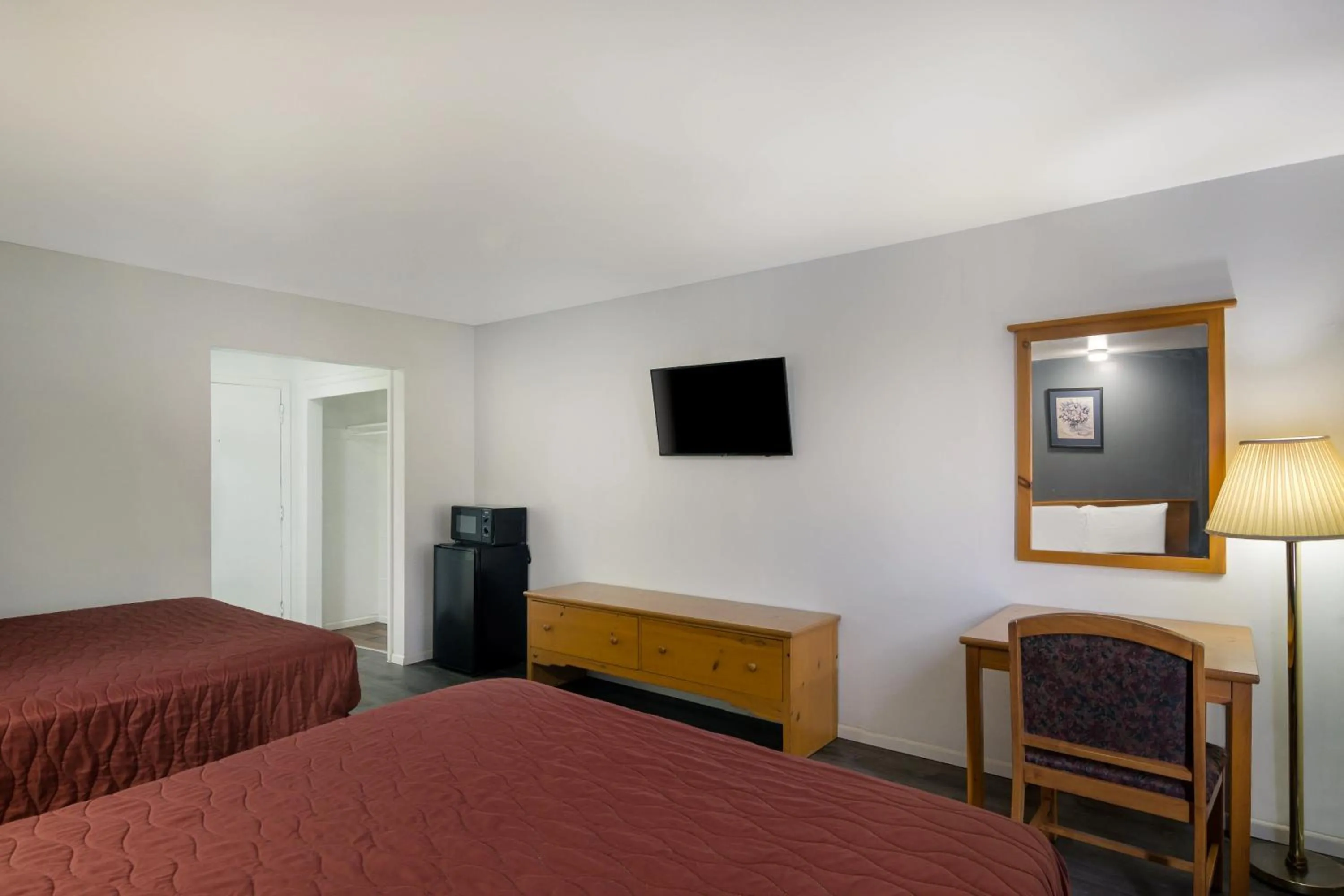 Standard Double Room with Two Double Beds - Non Smoking in Rodeway Inn & Suites Sidney Historic Downtown I-80