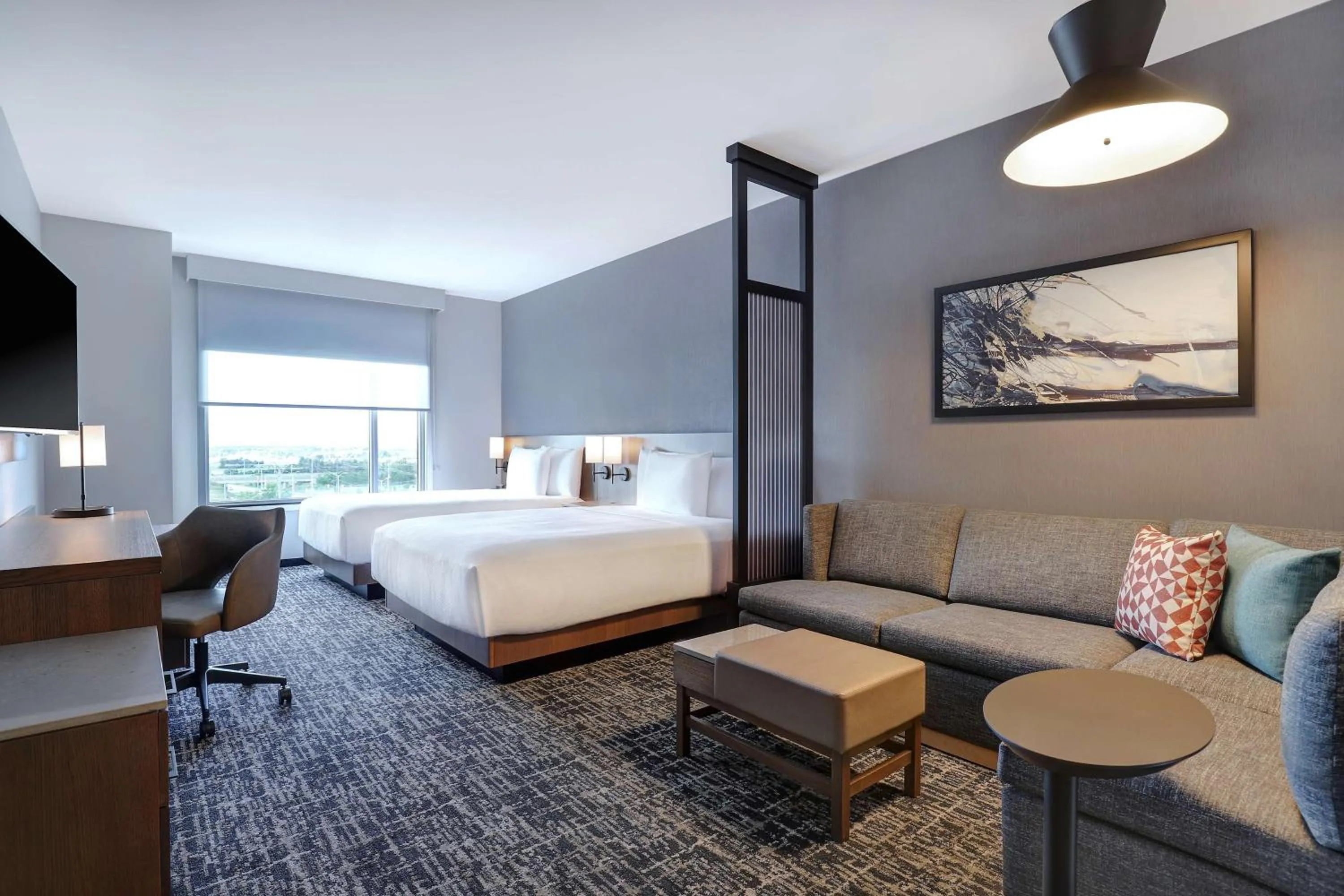 Queen Room with Two Queen Beds and Sofa Bed in Hyatt Place Ottawa West