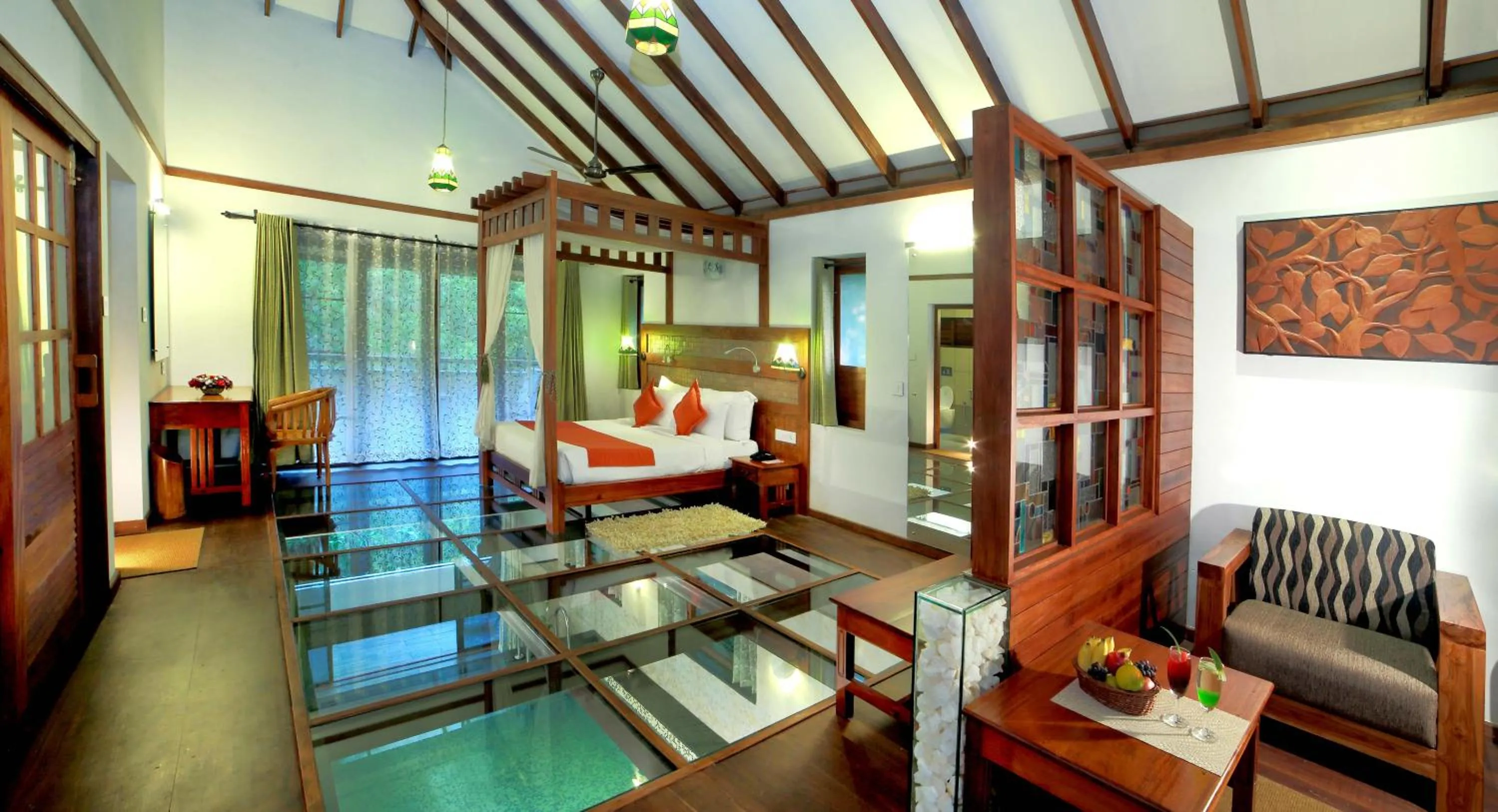 Celestial Honeymoon Pool Villa with Candle Light Dinner - Dinner available for stays only till 31 March 2014  in Vythiri Resort