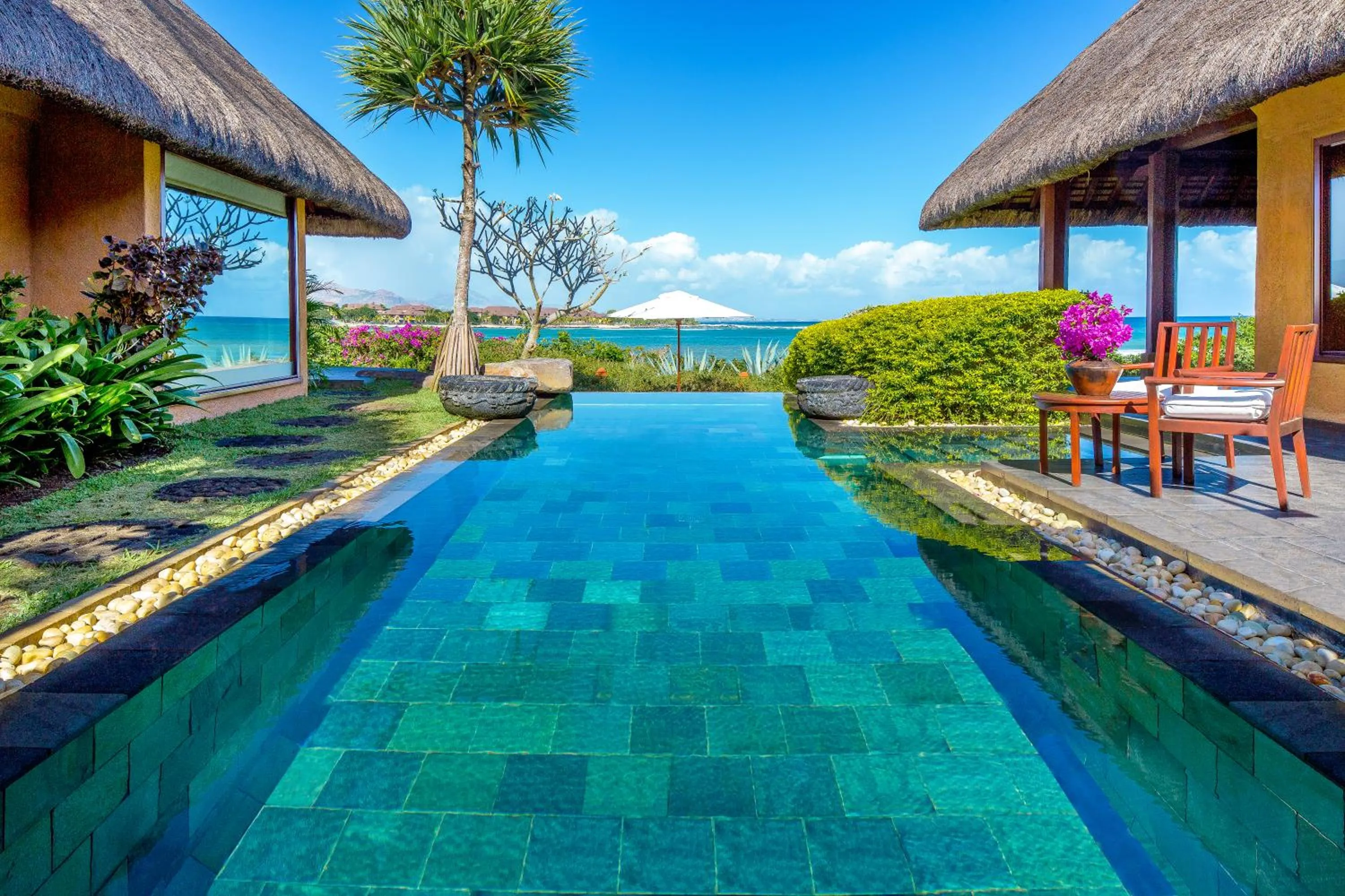 Three Bedroom Royal Villa with Private Pool in The Oberoi Beach Resort, Mauritius