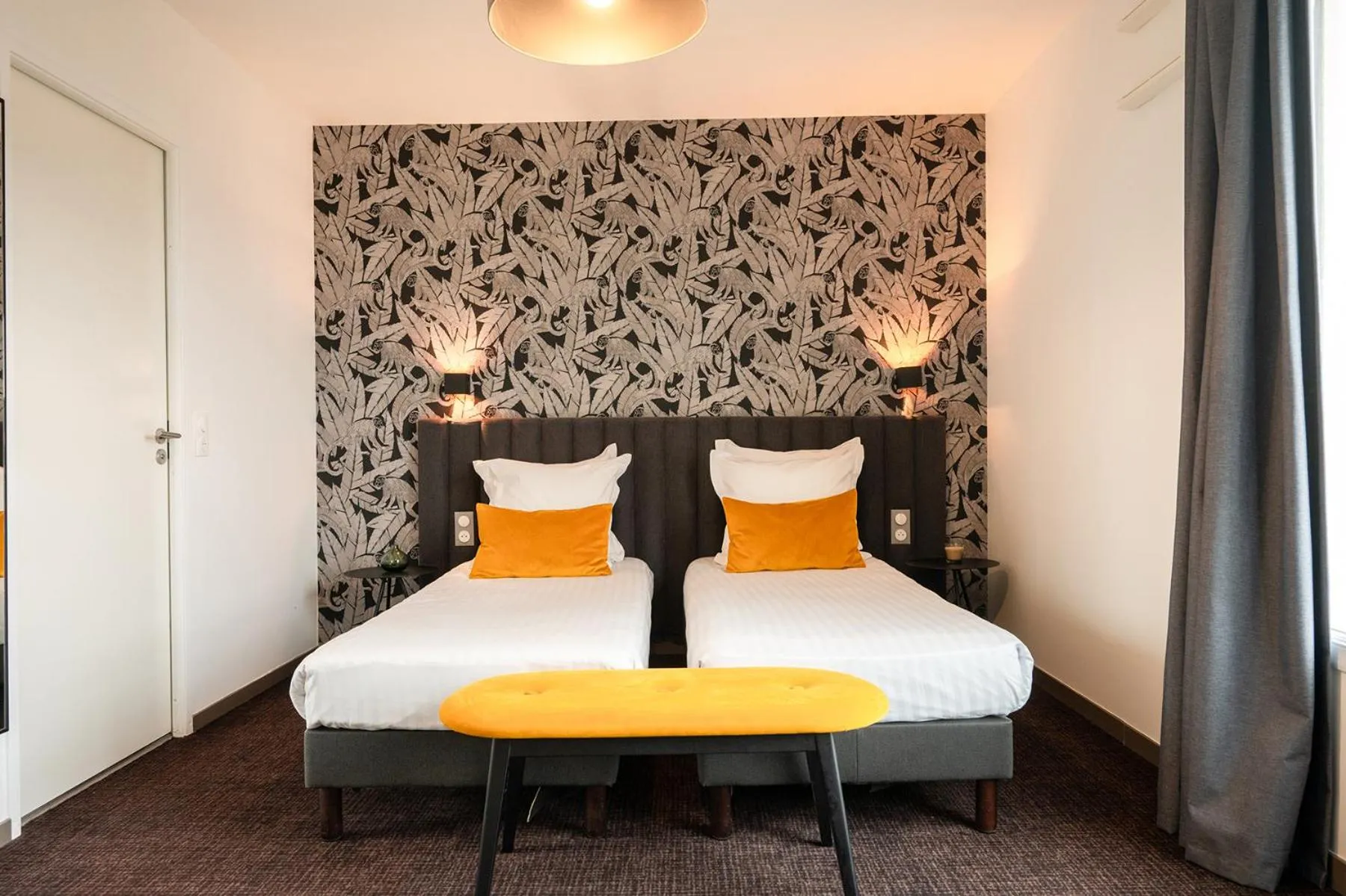 Twin Room in Nemea Appart Hotel Europe Velizy Villacoublay