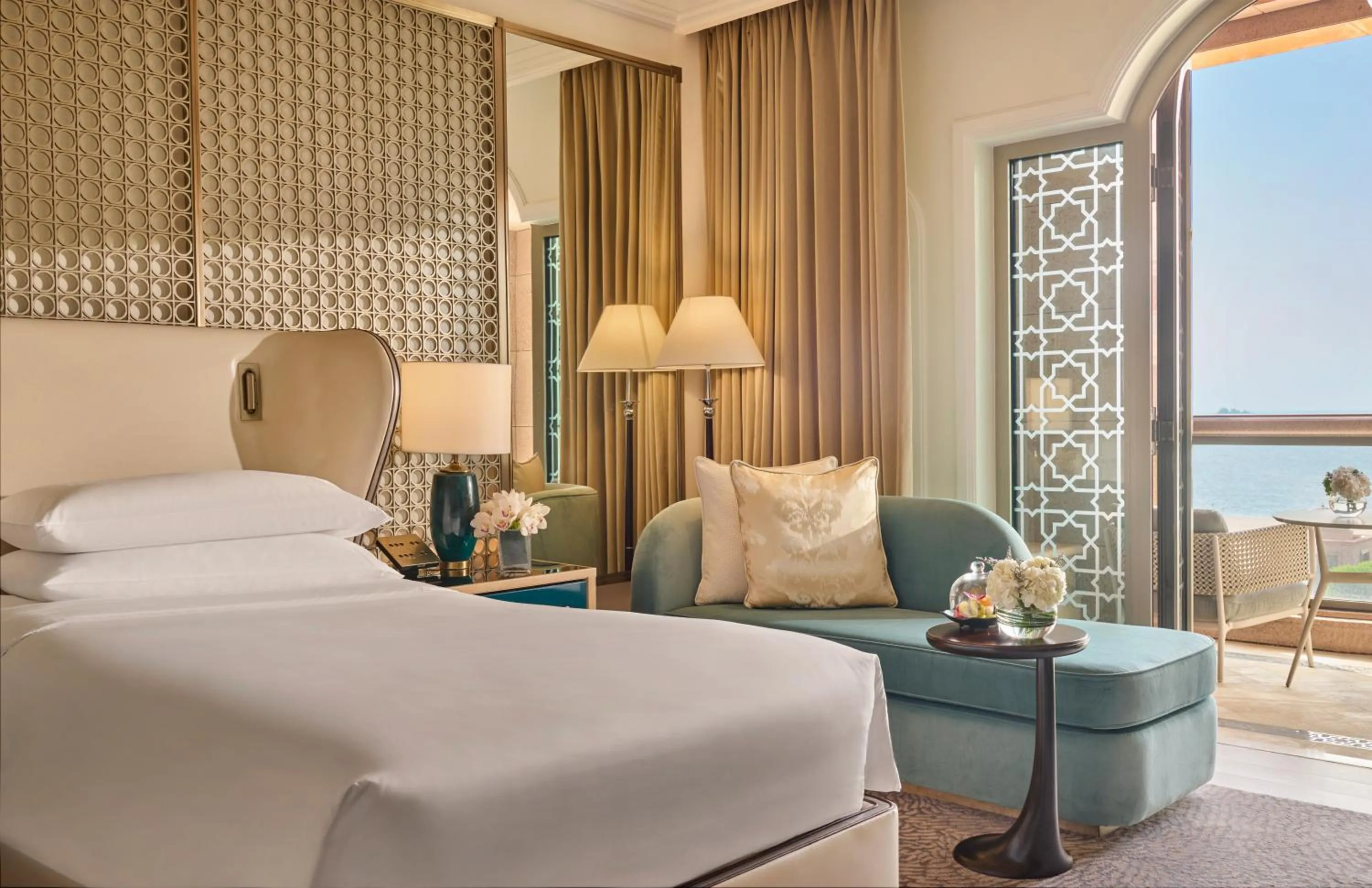 Family Deluxe Sea View Room in Emirates Palace Mandarin Oriental, Abu Dhabi