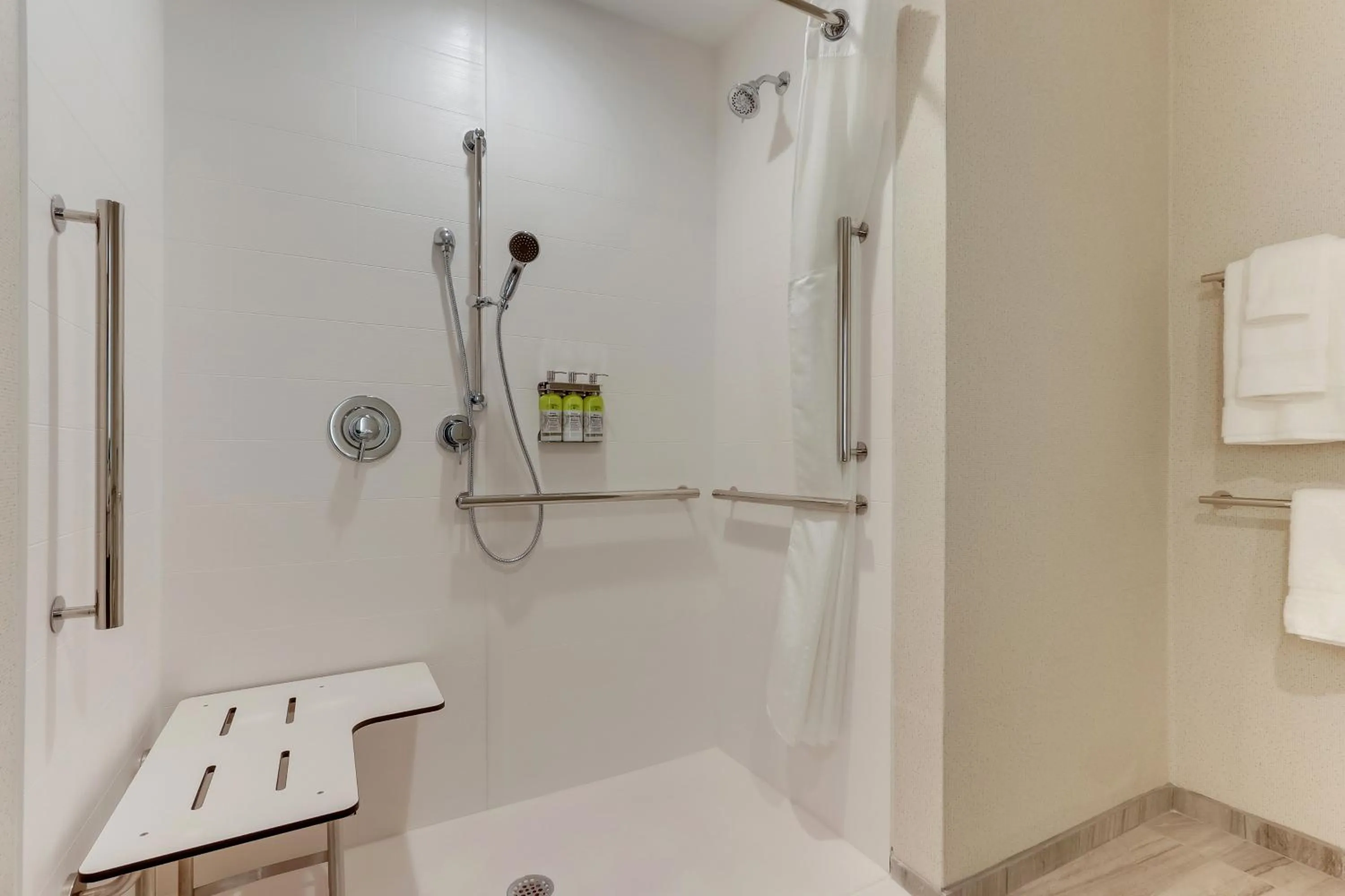 King Room with Roll in Shower - Mobility Accessible/Non-Smoking in Holiday Inn Express & Suites - Winston - Salem SW - Clemmons by IHG