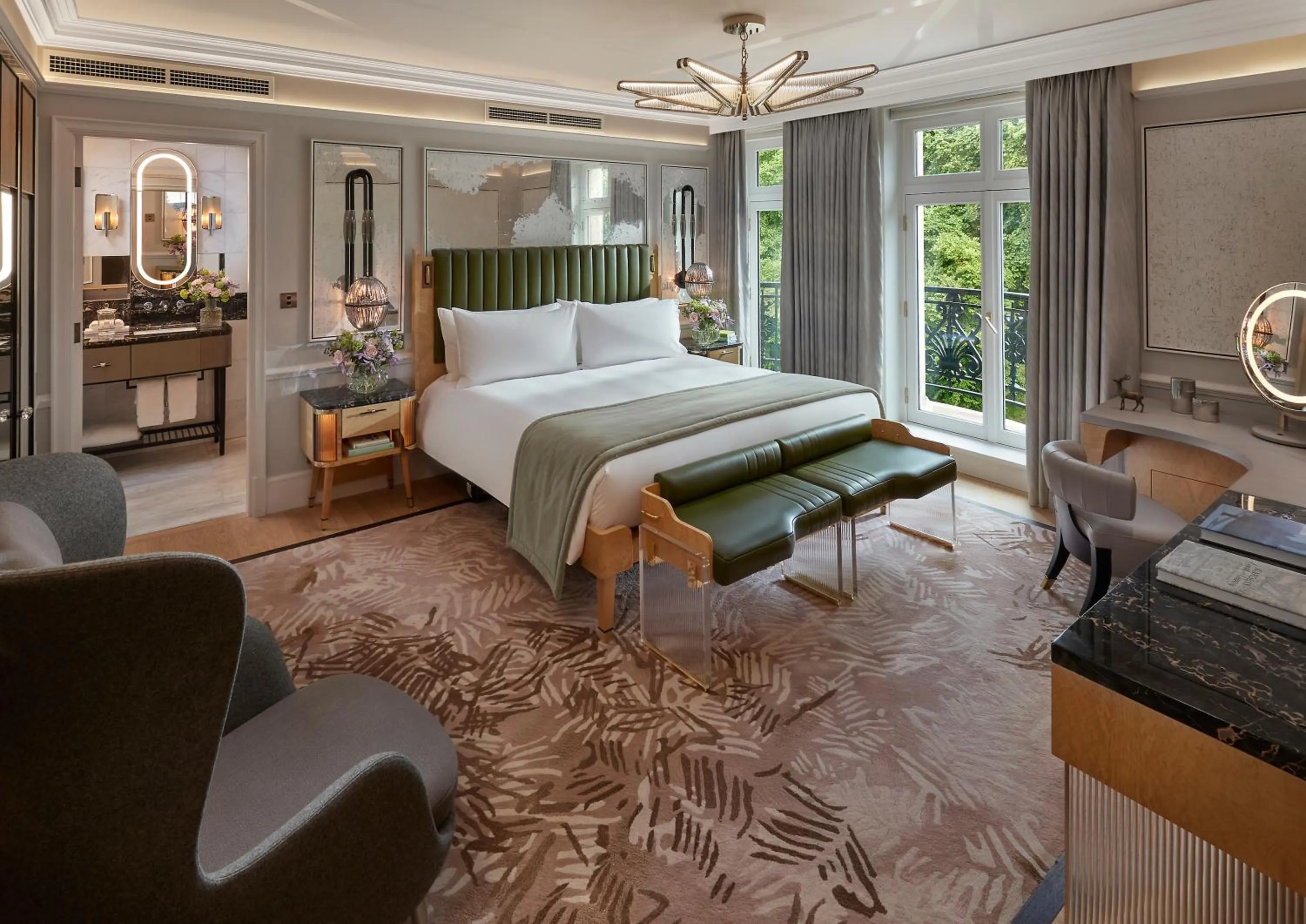 Hyde Park Room in Mandarin Oriental Hyde Park, London