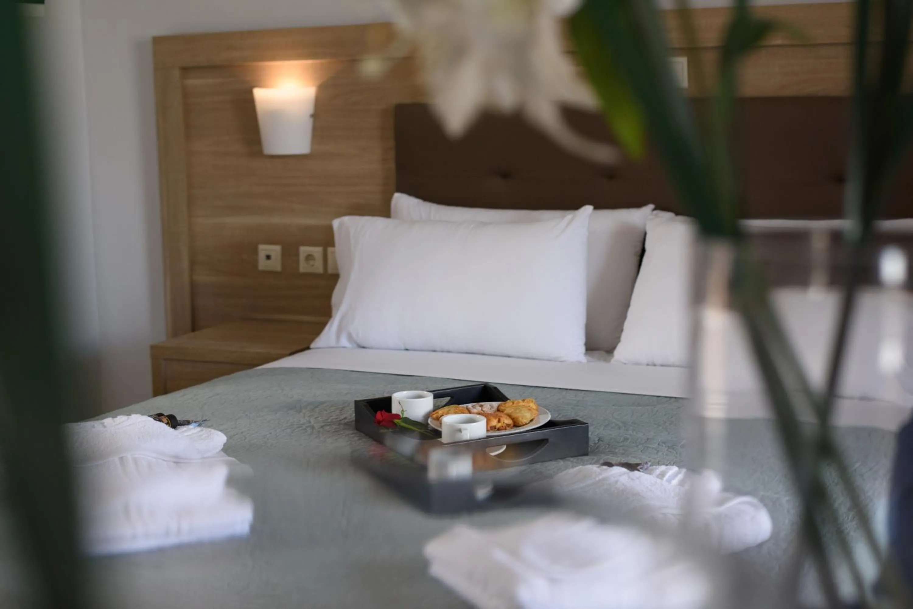 Family Room with Garden View in Corfu SunGate Hotel