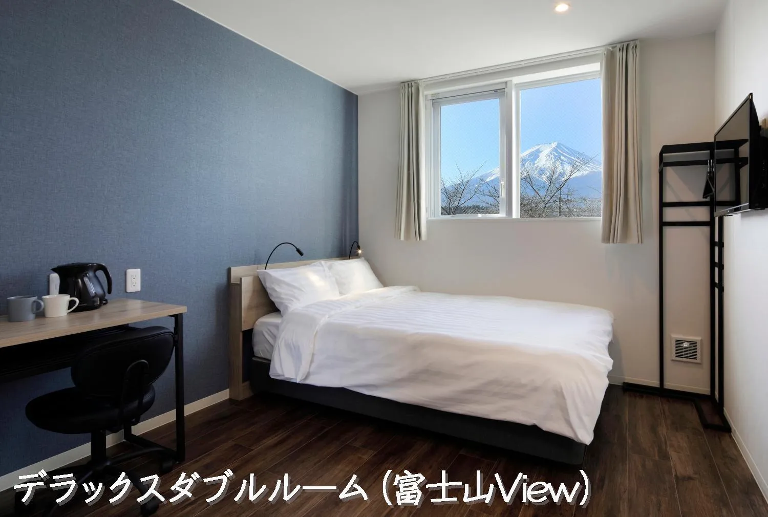 Deluxe Double Room with Mountain View - single occupancy in Megu Fuji 2021