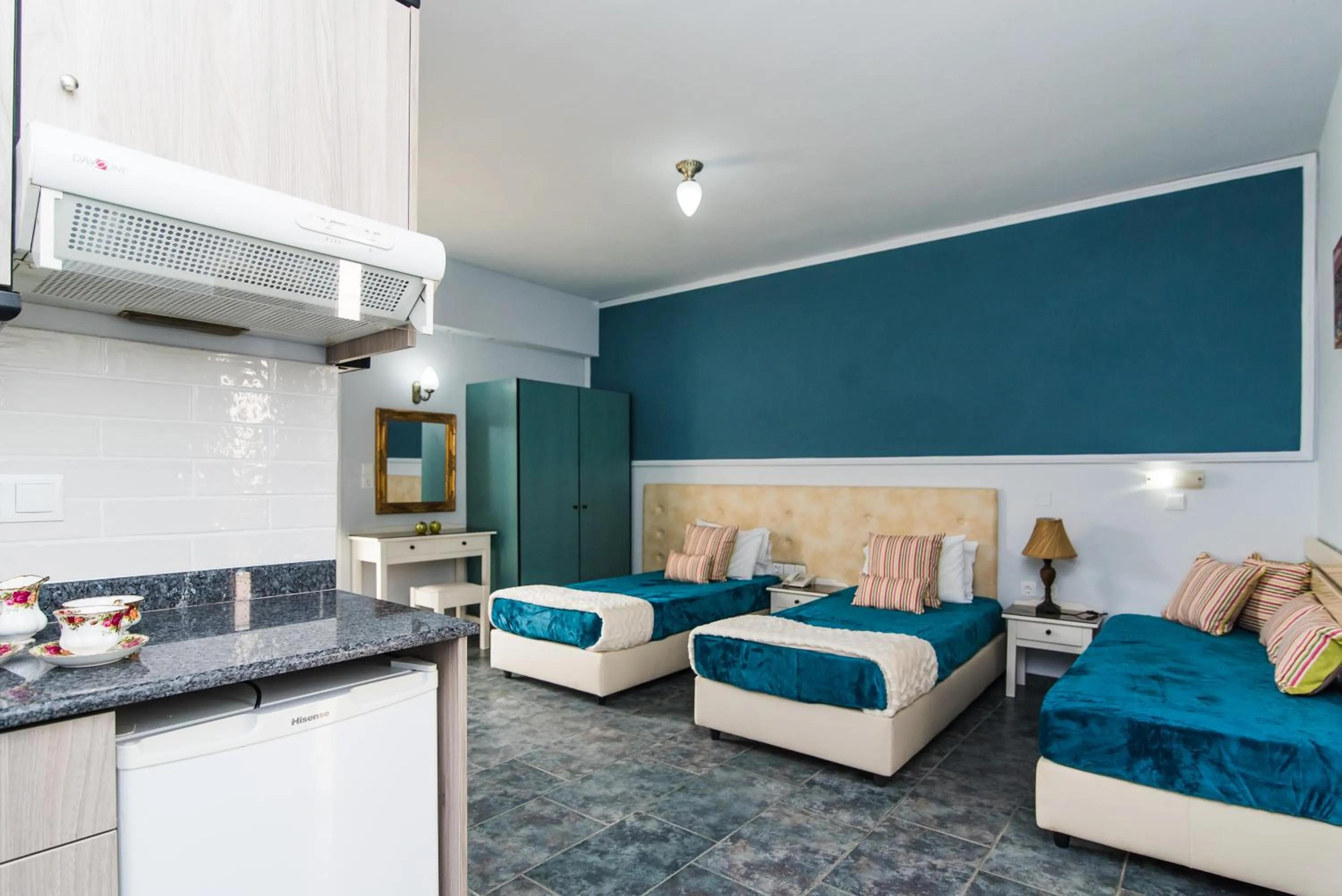 Superior Triple Studio with Garden View in Yiannis Manos Hotel Resort