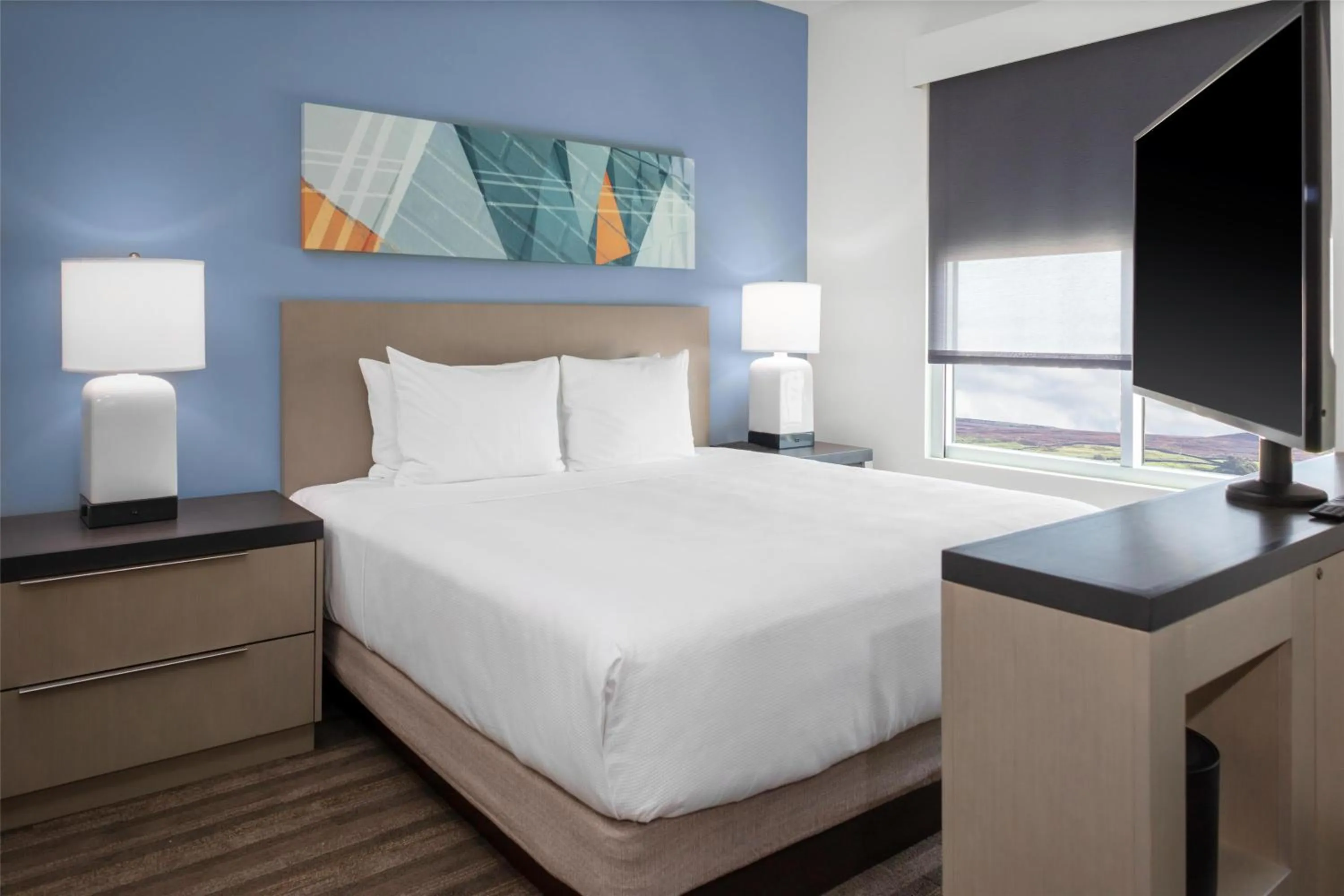 King Studio Suite with Kitchen and Sofa Bed in Hyatt House The Woodlands-Shenandoah