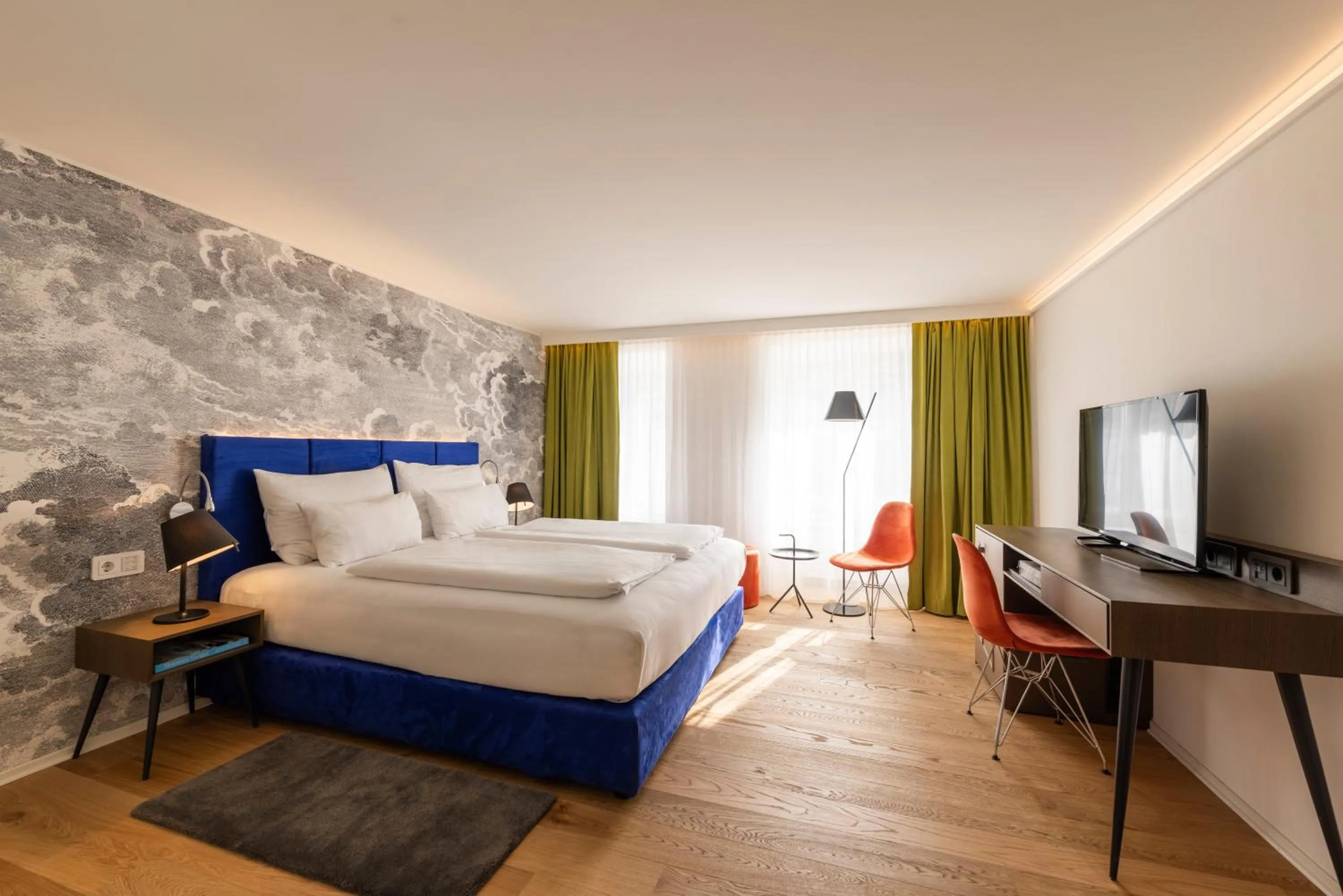 Small Double Room with view of old town in Hotel Stein - Adults Only