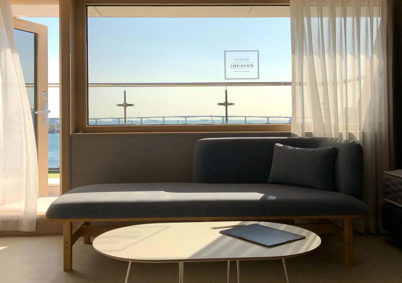 Family Room with Sea View in Nampo Ocean2Heaven Hotel& Spa