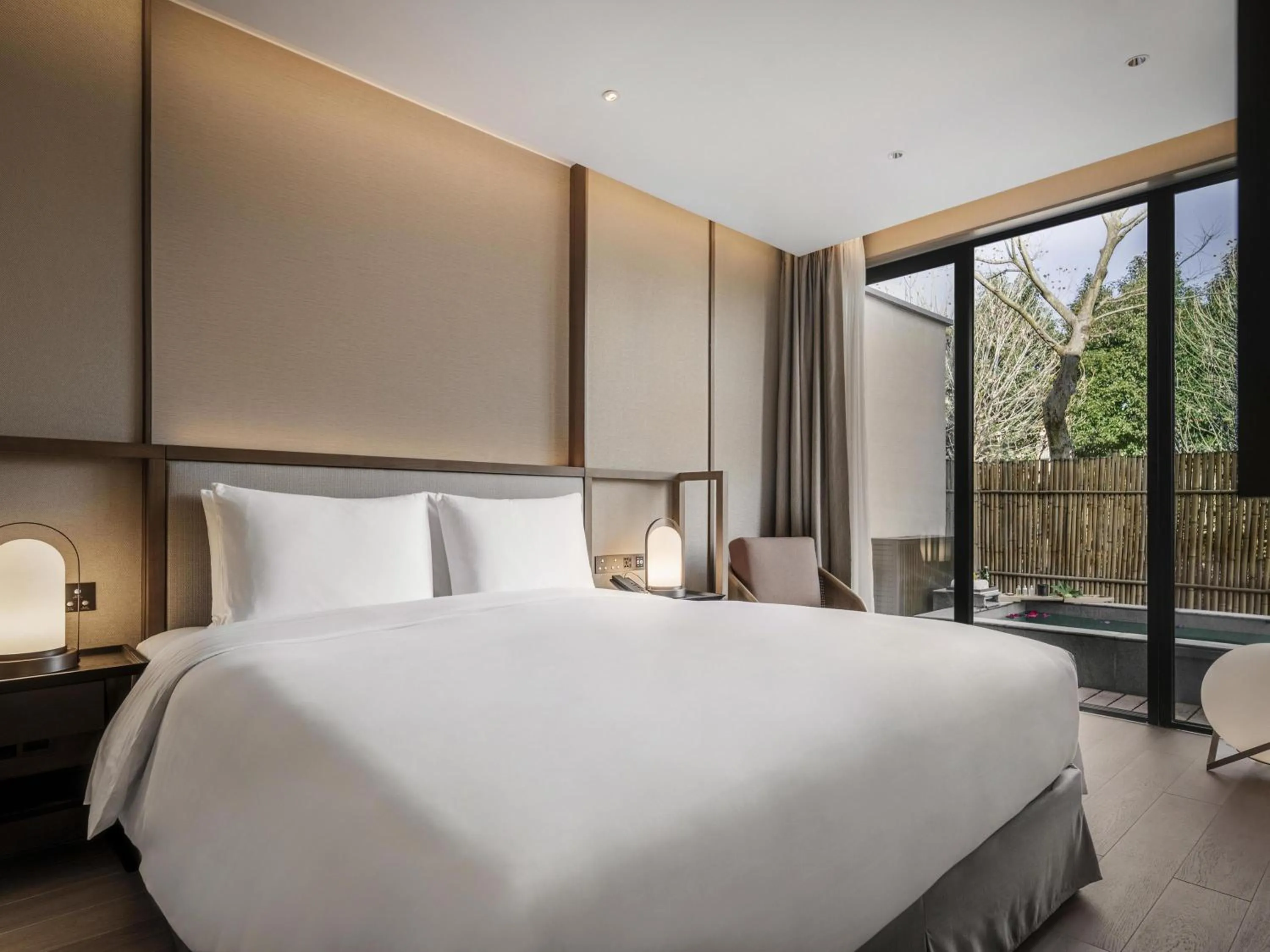 Villa with Two King Beds and Garden View in Ocean Spring Resort Chengdu - MGallery Collection