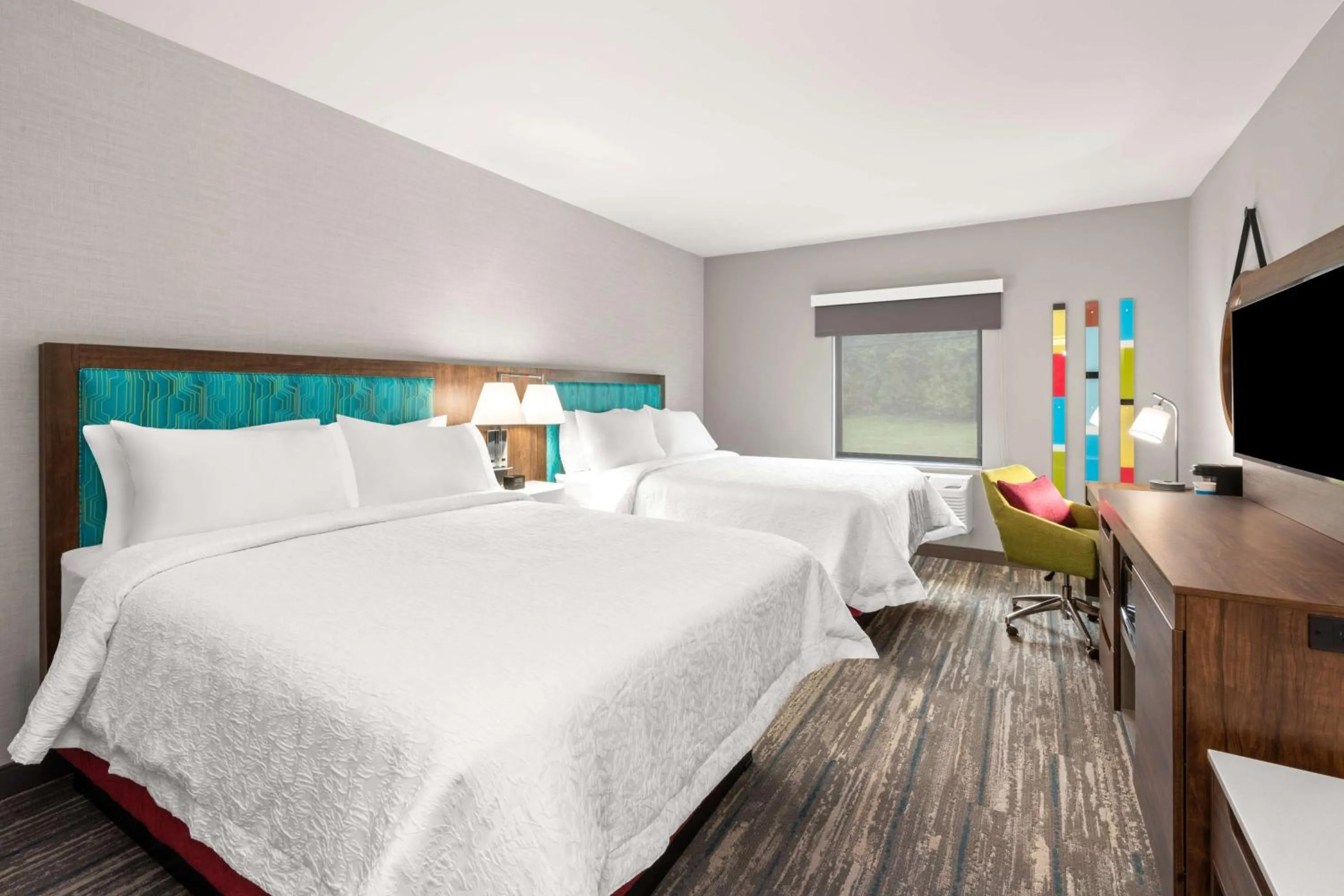 Queen Room with Two Queen Beds in Hampton Inn & Suites Tigard