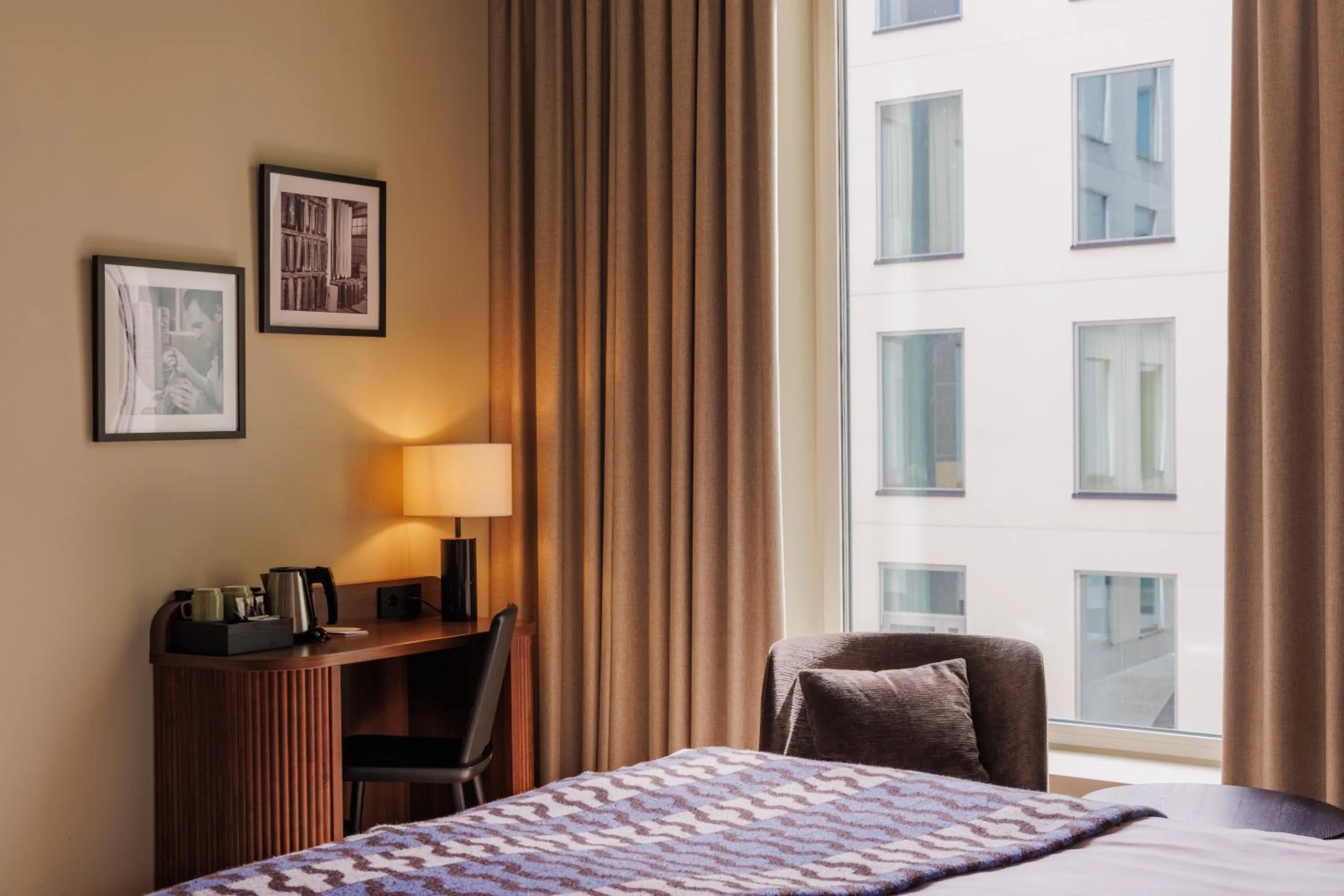 Superior Double Room in Clarion Collection Hotel Tapetfabriken