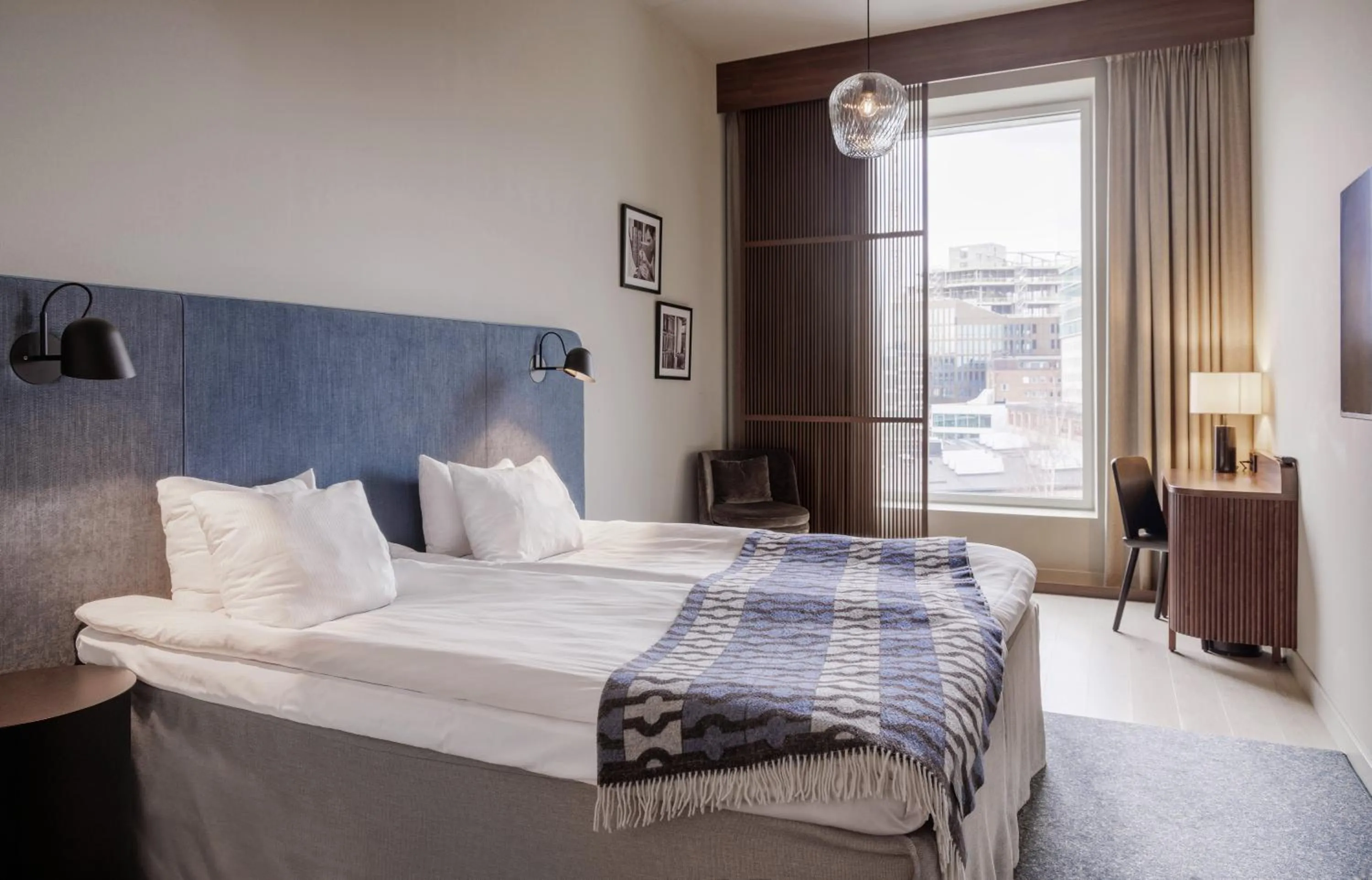 Standard Twin Room in Clarion Collection Hotel Tapetfabriken