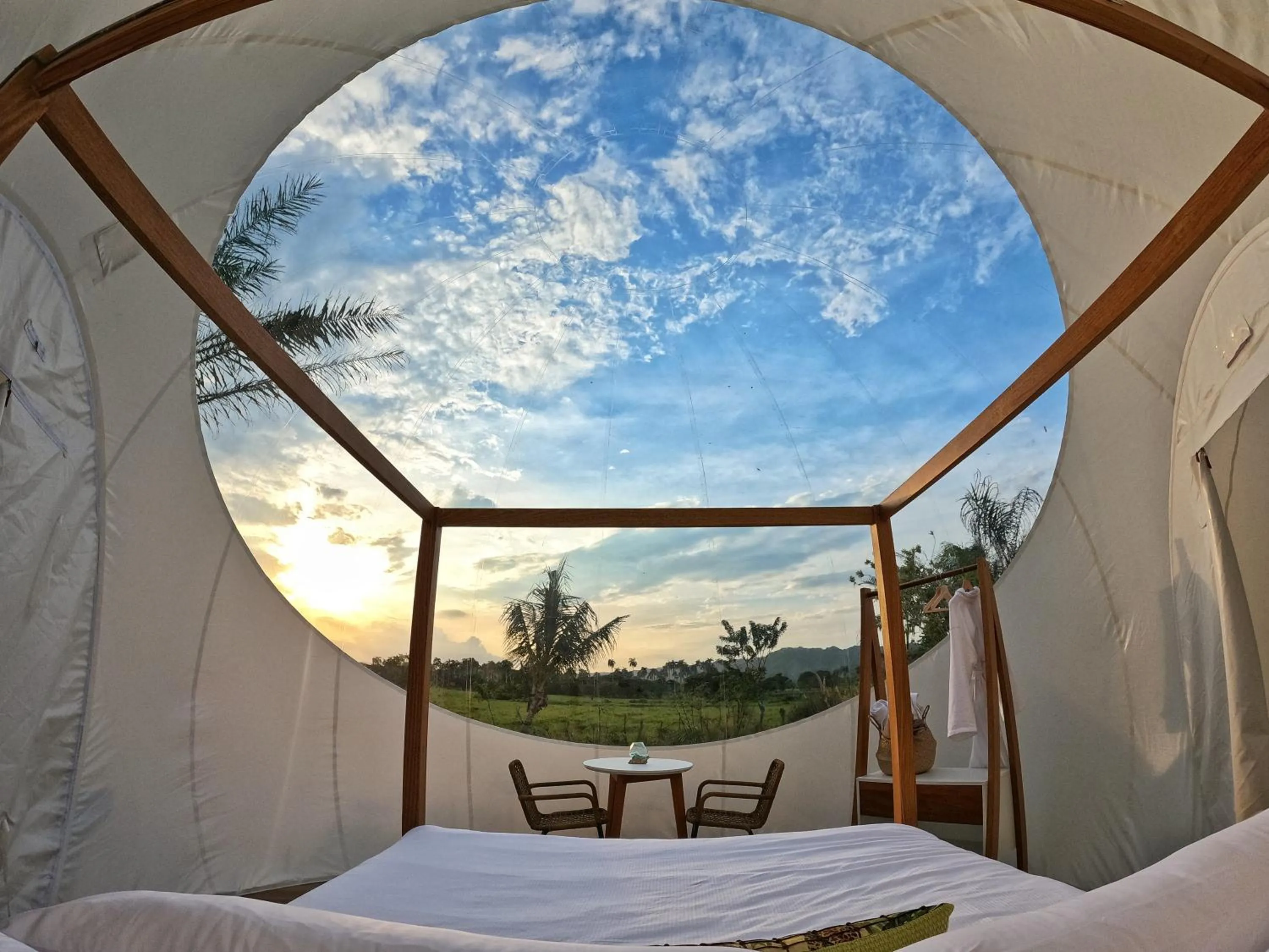 Deluxe King Room in Green Land Bubble Glamping