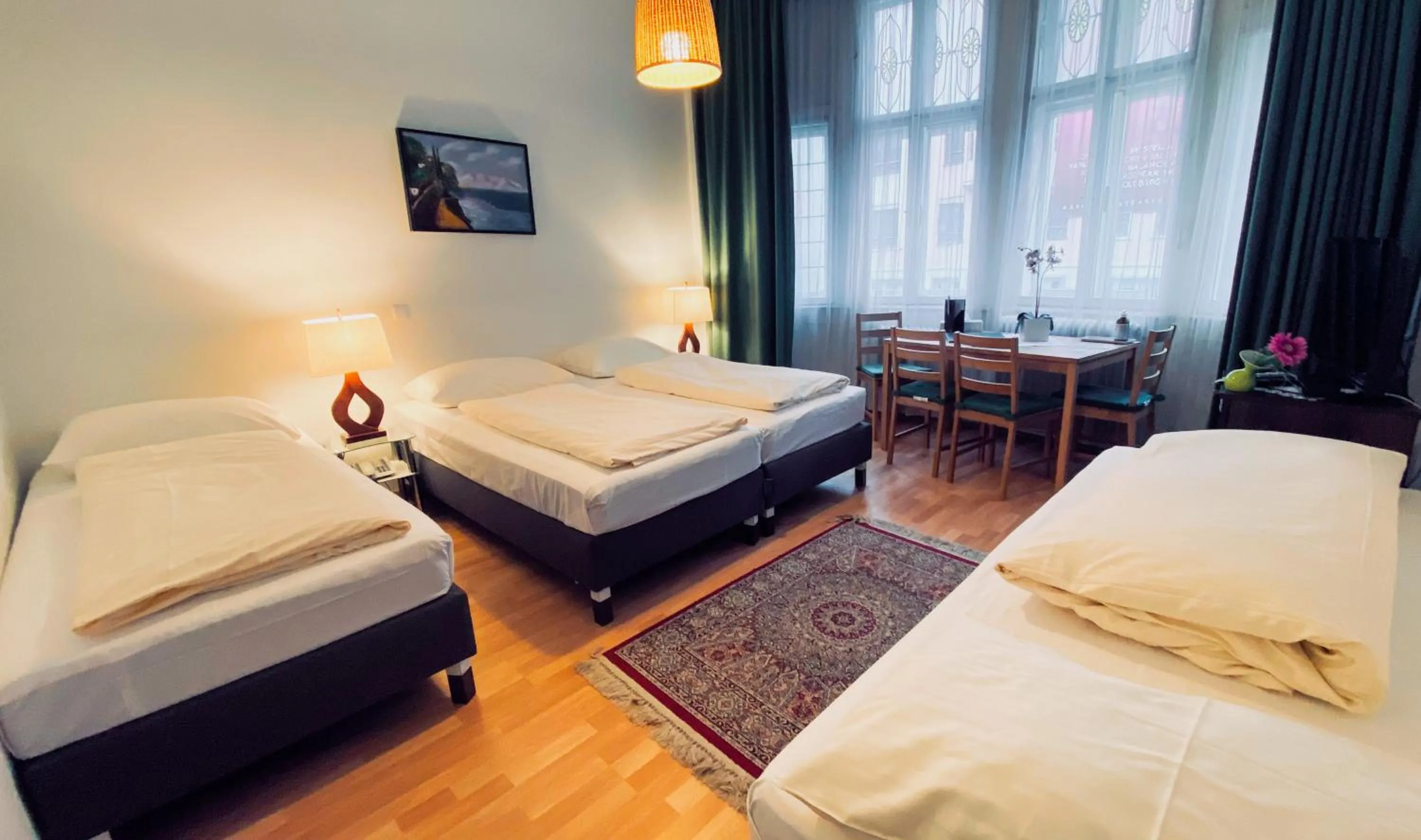 Quadruple Room - single occupancy in Pension Hotel Mariahilf