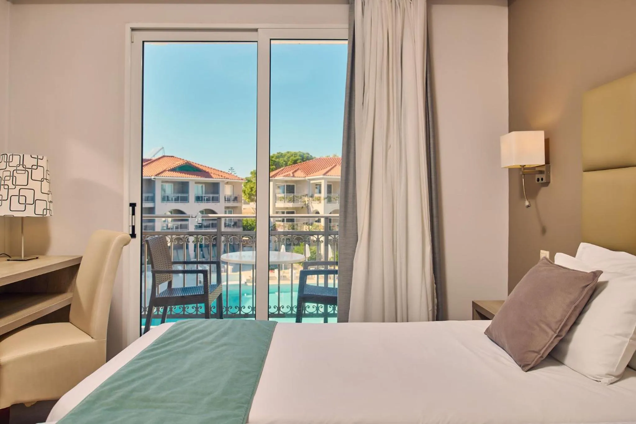 Cozy Double Room with Pool View in Tsilivi Beach Hotel Zakynthos