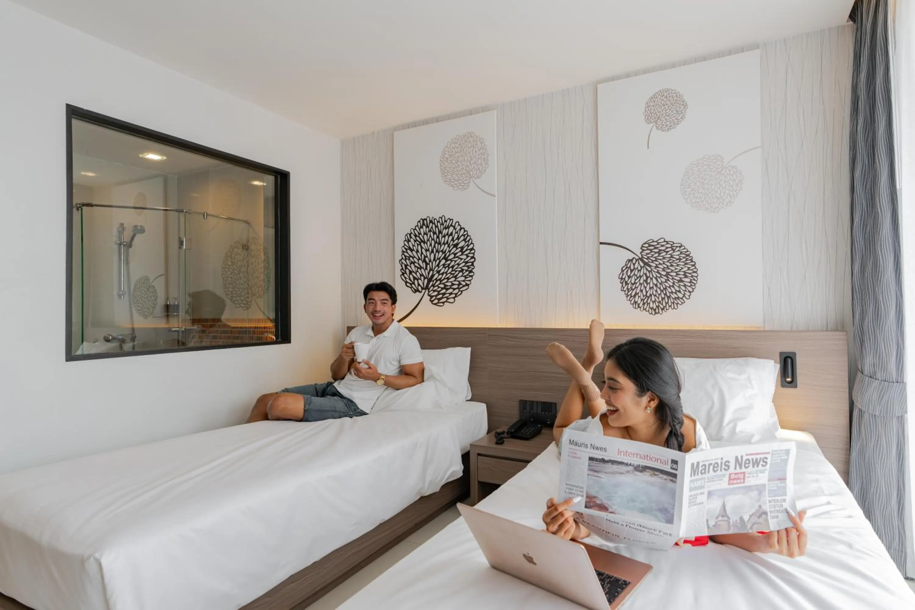 Superior Twin Balcony in Citrus Patong Hotel by Compass Hospitality