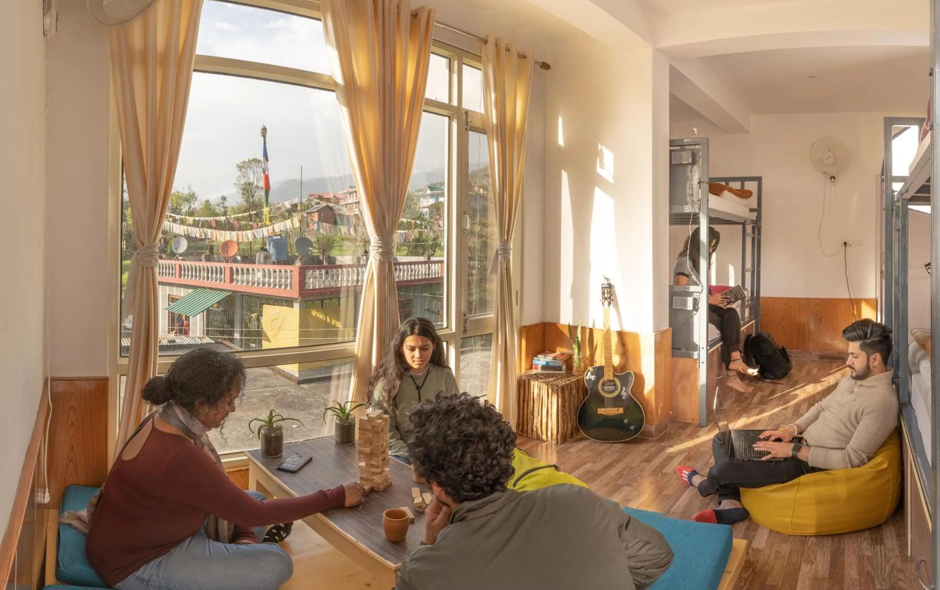 Bed in 4-Bed Mixed Dormitory Room in The Trippy Tribe