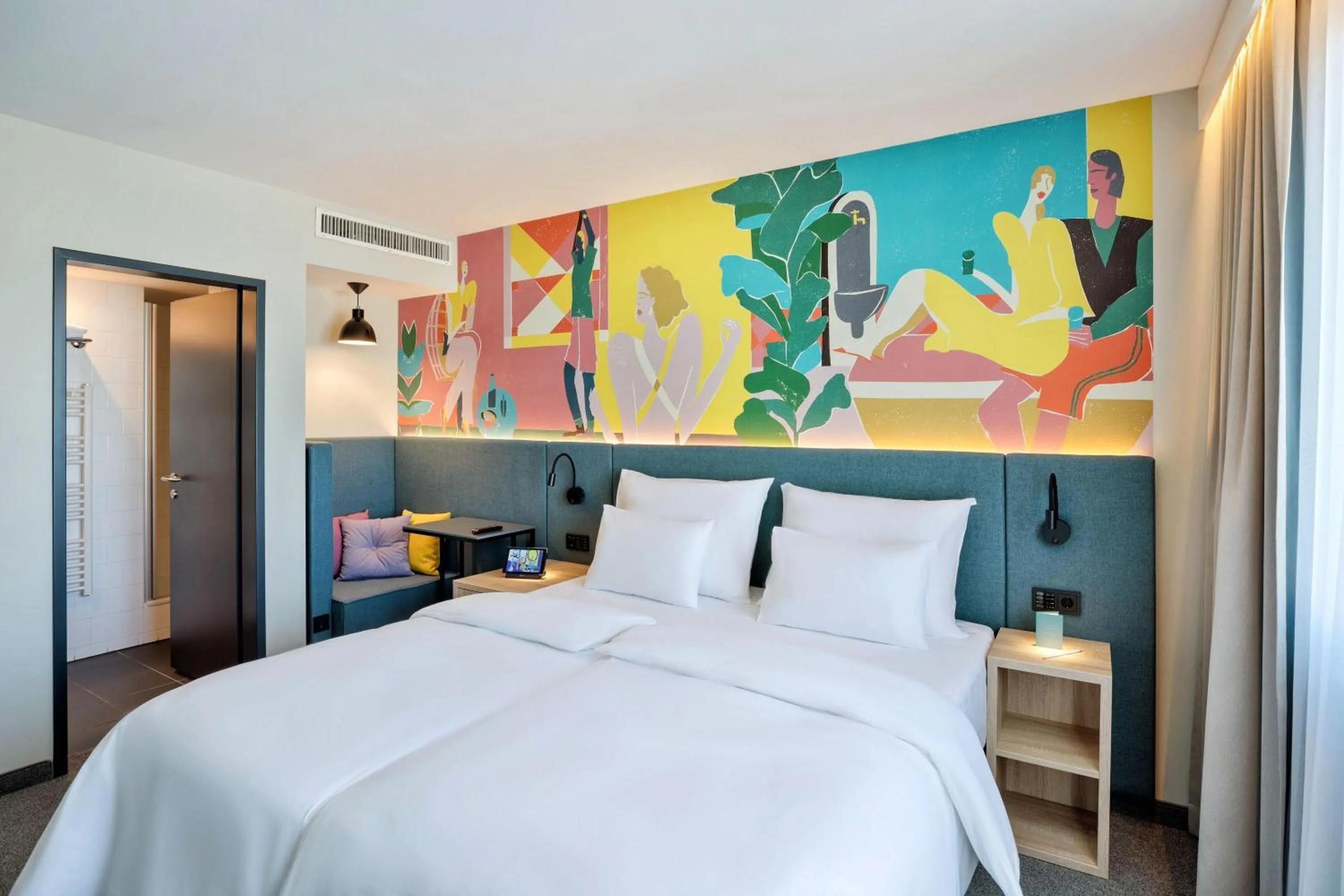 Master Bedroom in Spark by Hilton Vienna Messe Prater