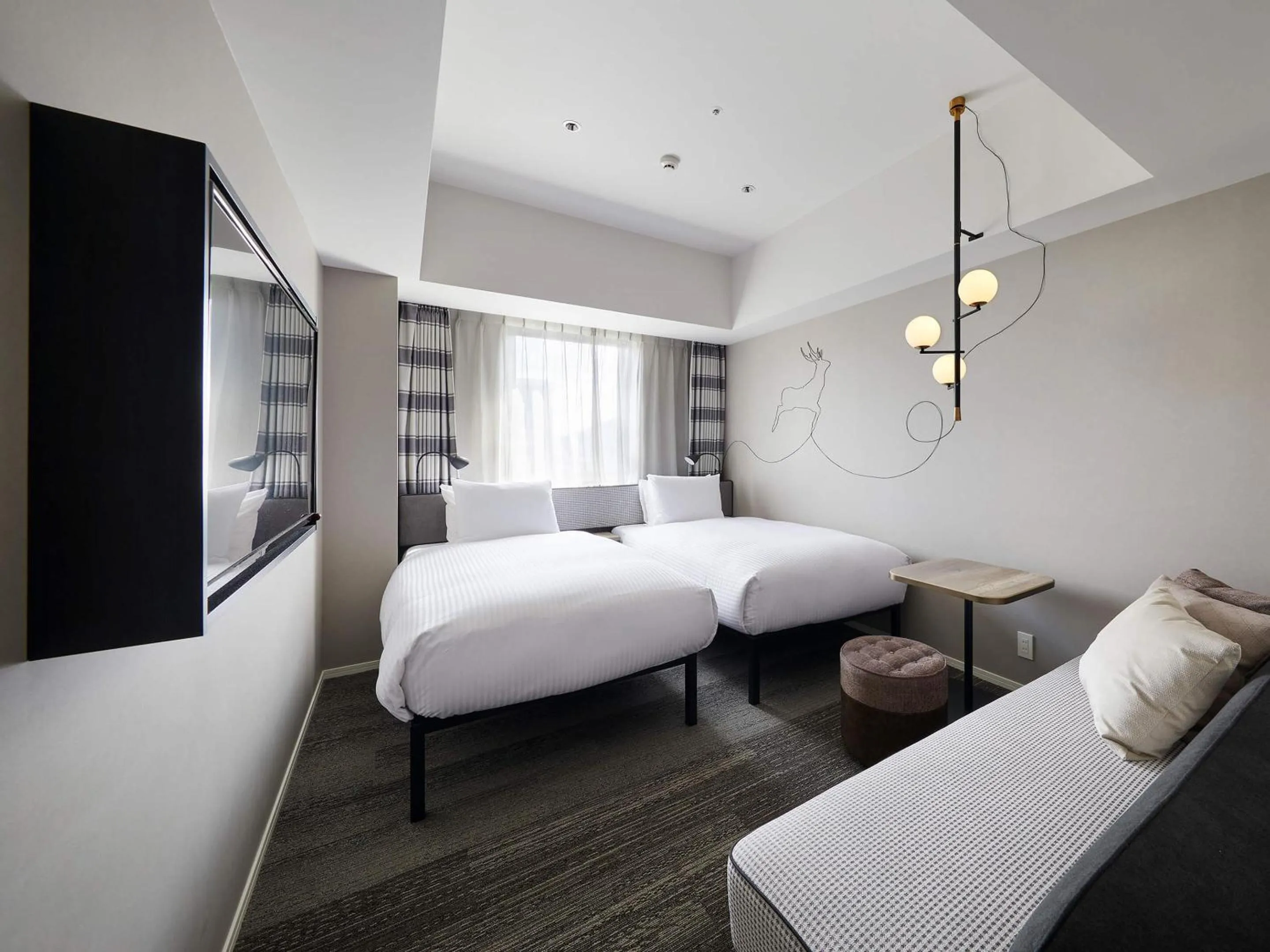 Deluxe Twin Room in Sapporo Granbell Hotel