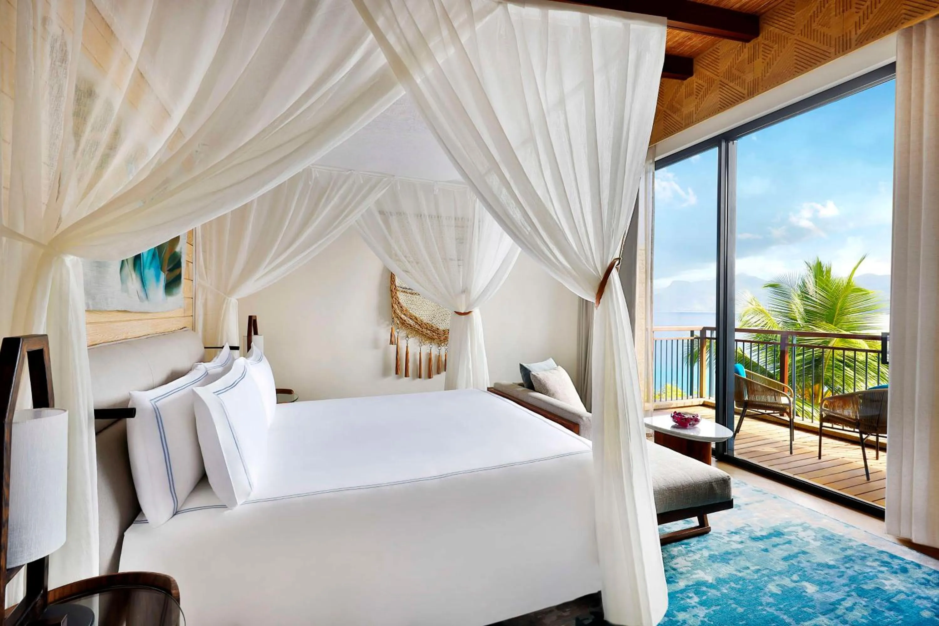 Premium King Room with Ocean View in Mango House Seychelles, LXR Hotels & Resorts