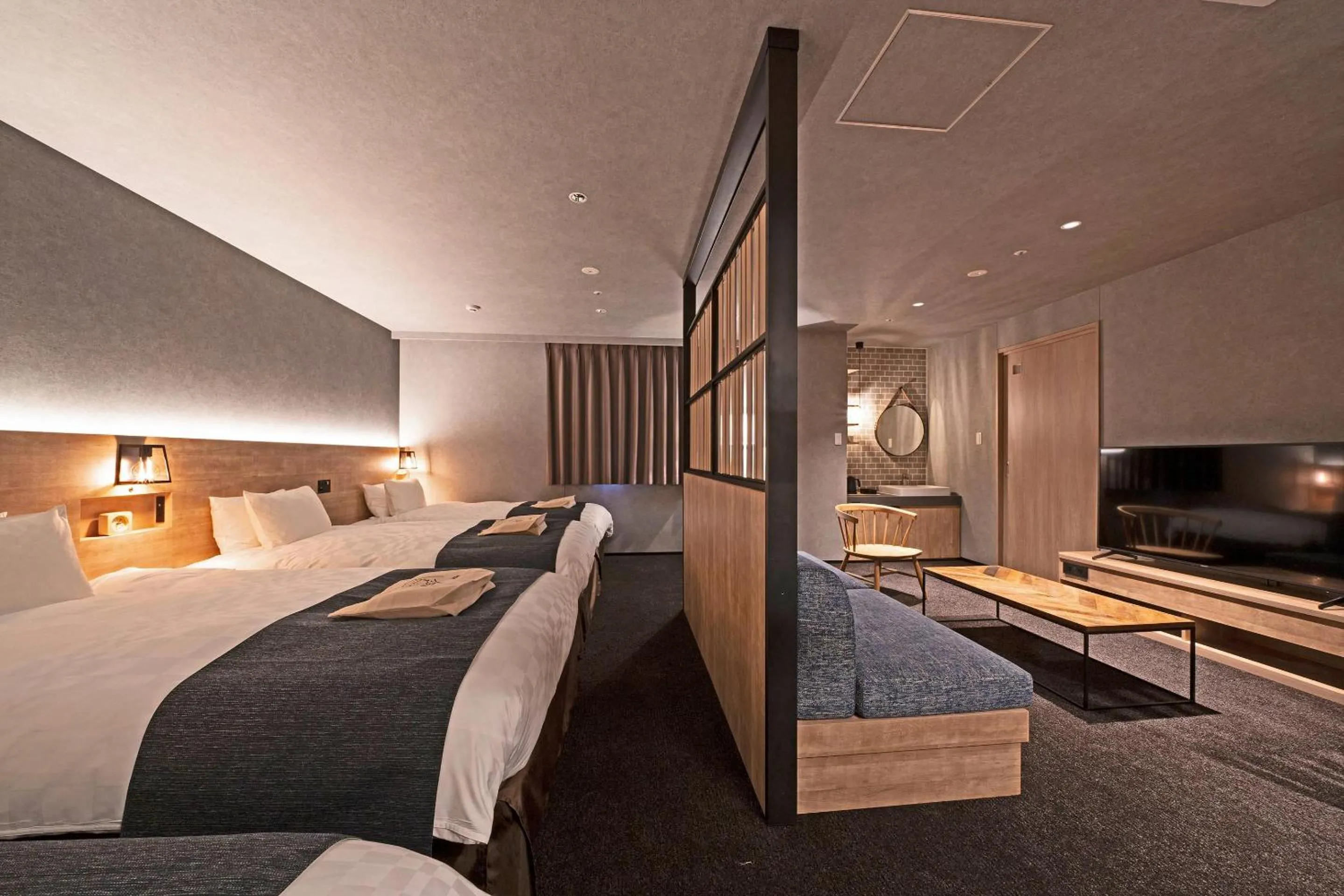 The Around Floor- Quadruple Room- Non Smoking in hotel around TAKAYAMA, an Ascend Collection Hotel