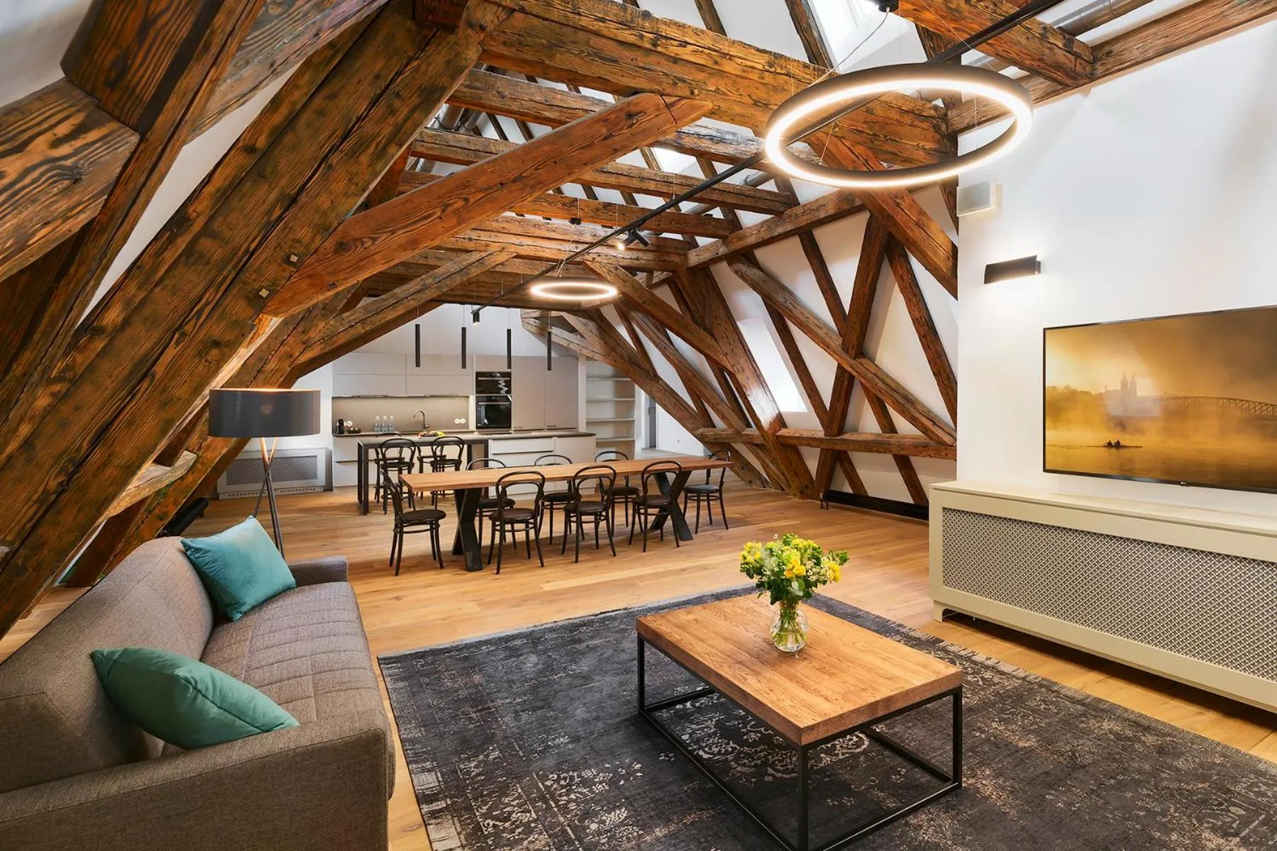 Two-Bedroom Apartment in Hotel CUBE Prague