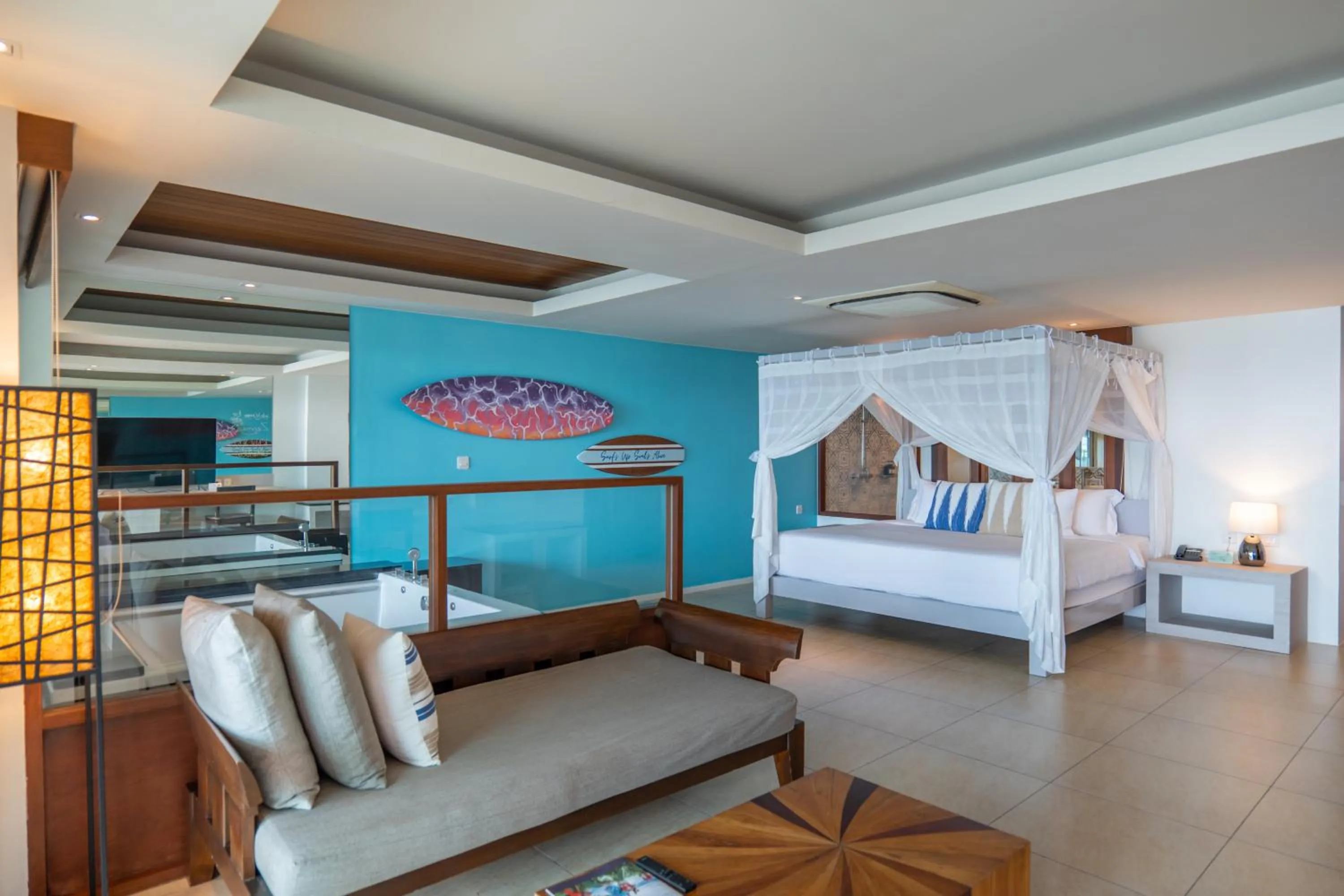 King Suite with Sea View and Pool Access, Non-Smoking in Zenmaya Oceanfront Phuket, Trademark Collection by Wyndham