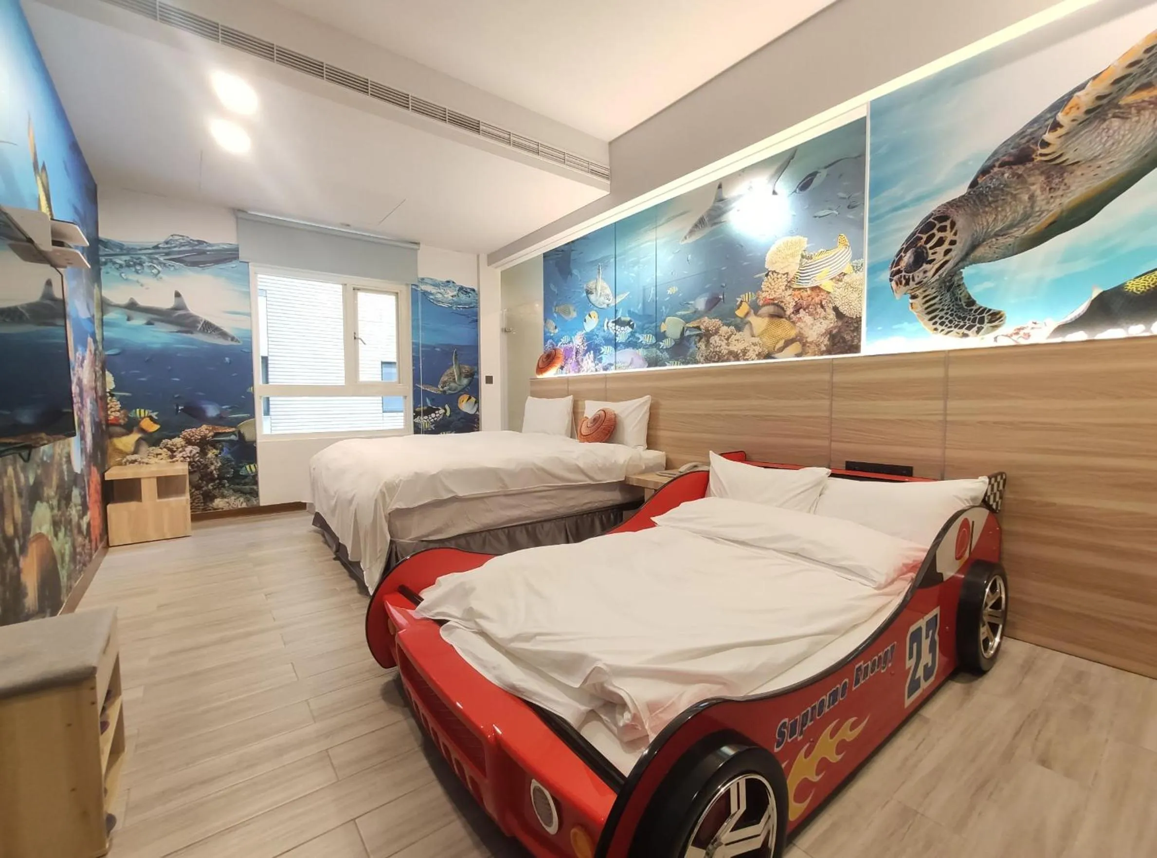 Parent-children Double Room in Muen Yuan Dong Hot Spring Hotel
