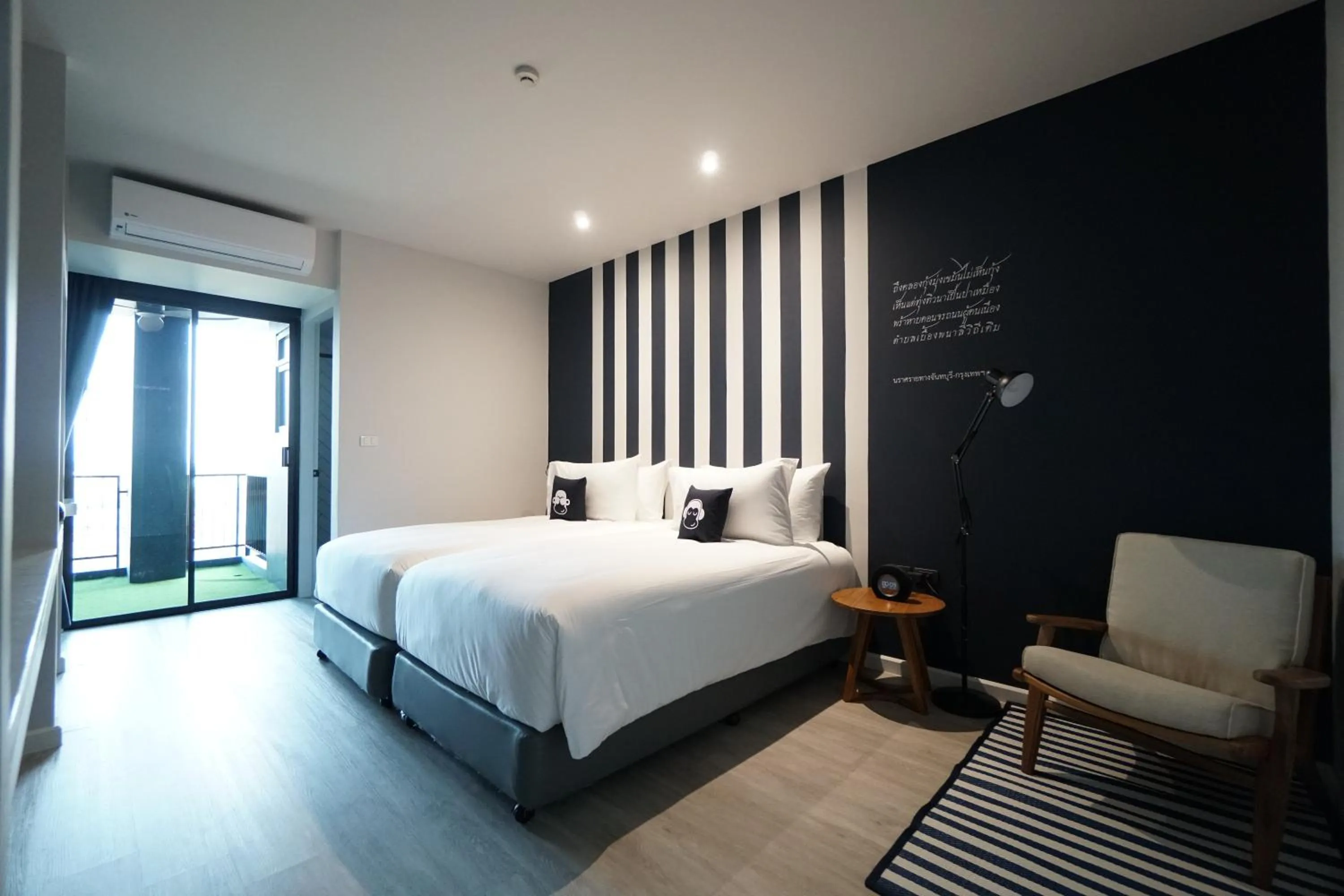 Deluxe Twin Room in Blu Monkey Hub and Hotel Chanthaburi