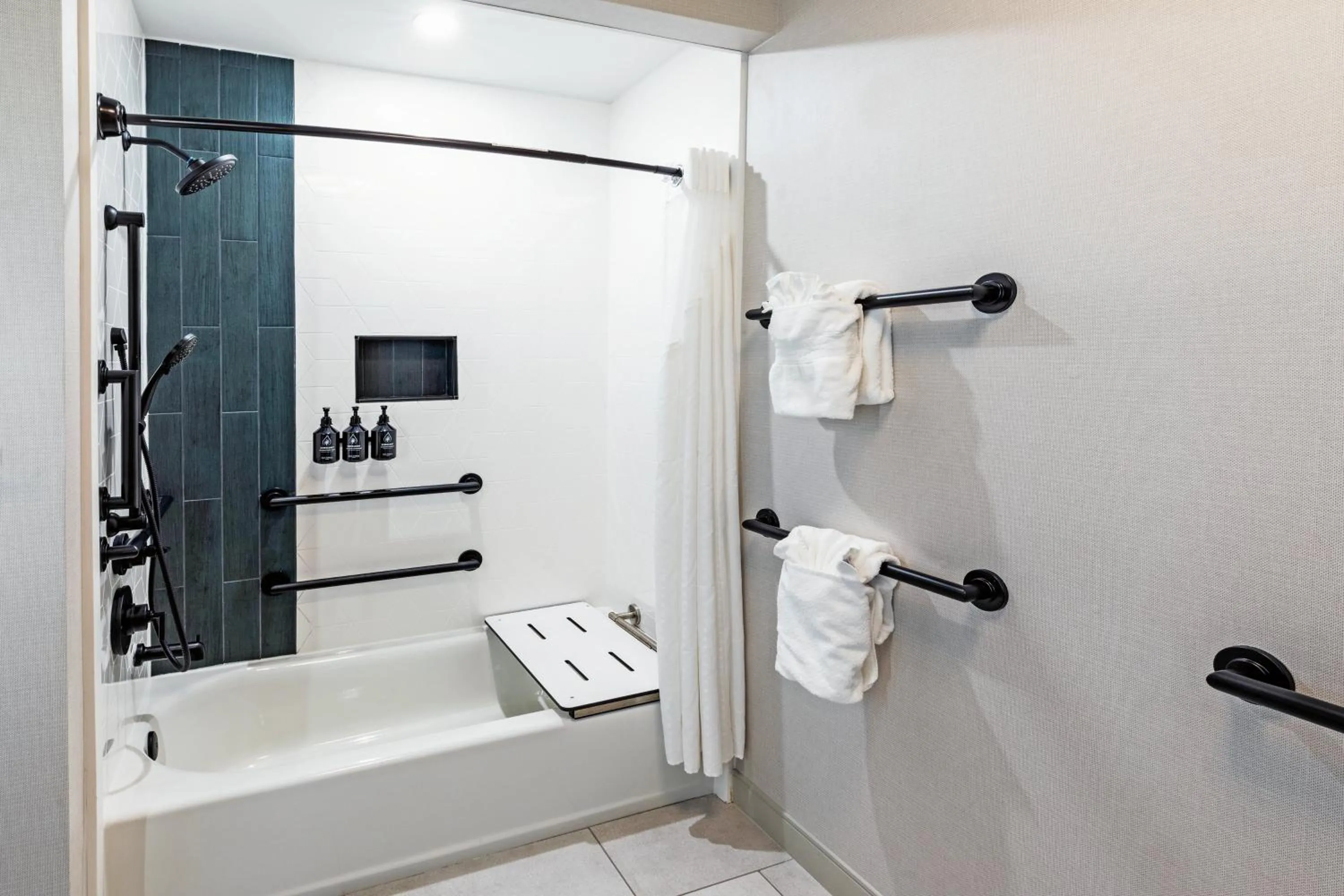 Queen Room with Two Queen Beds and Mobility Accessible Bathtub in Hotel Indigo Spring - Woodlands Area by IHG